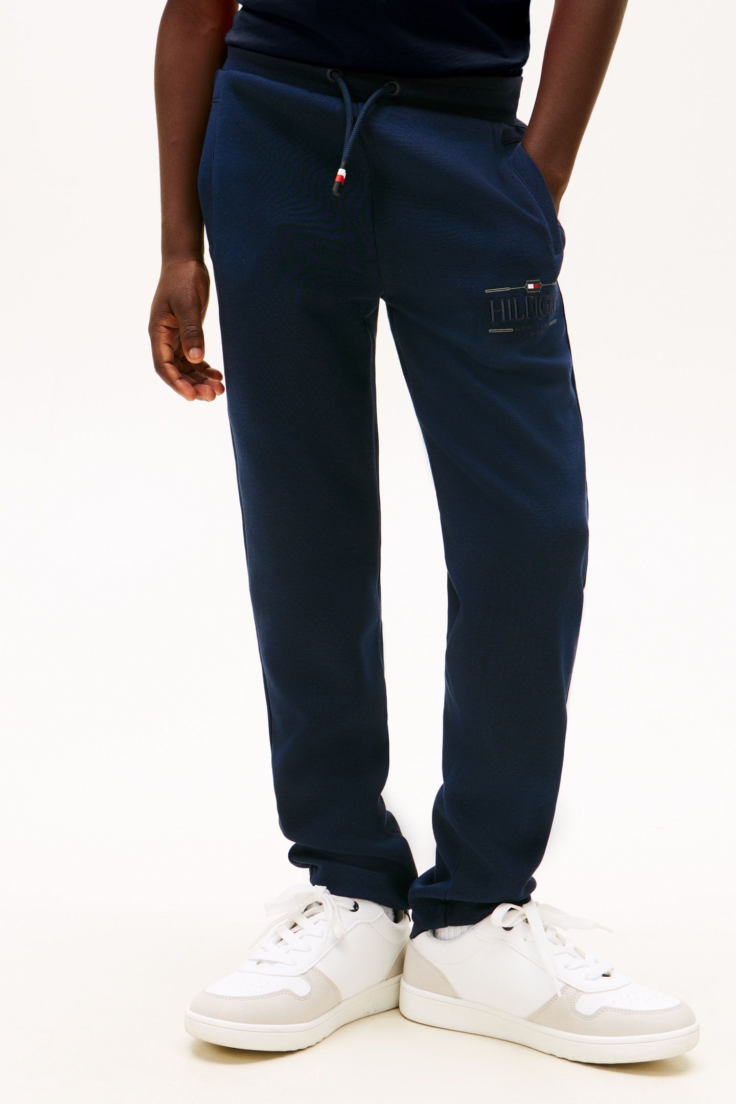 BOYS TOMMY ICONS SWEATPANTS DARK NIGHT NAVY 5