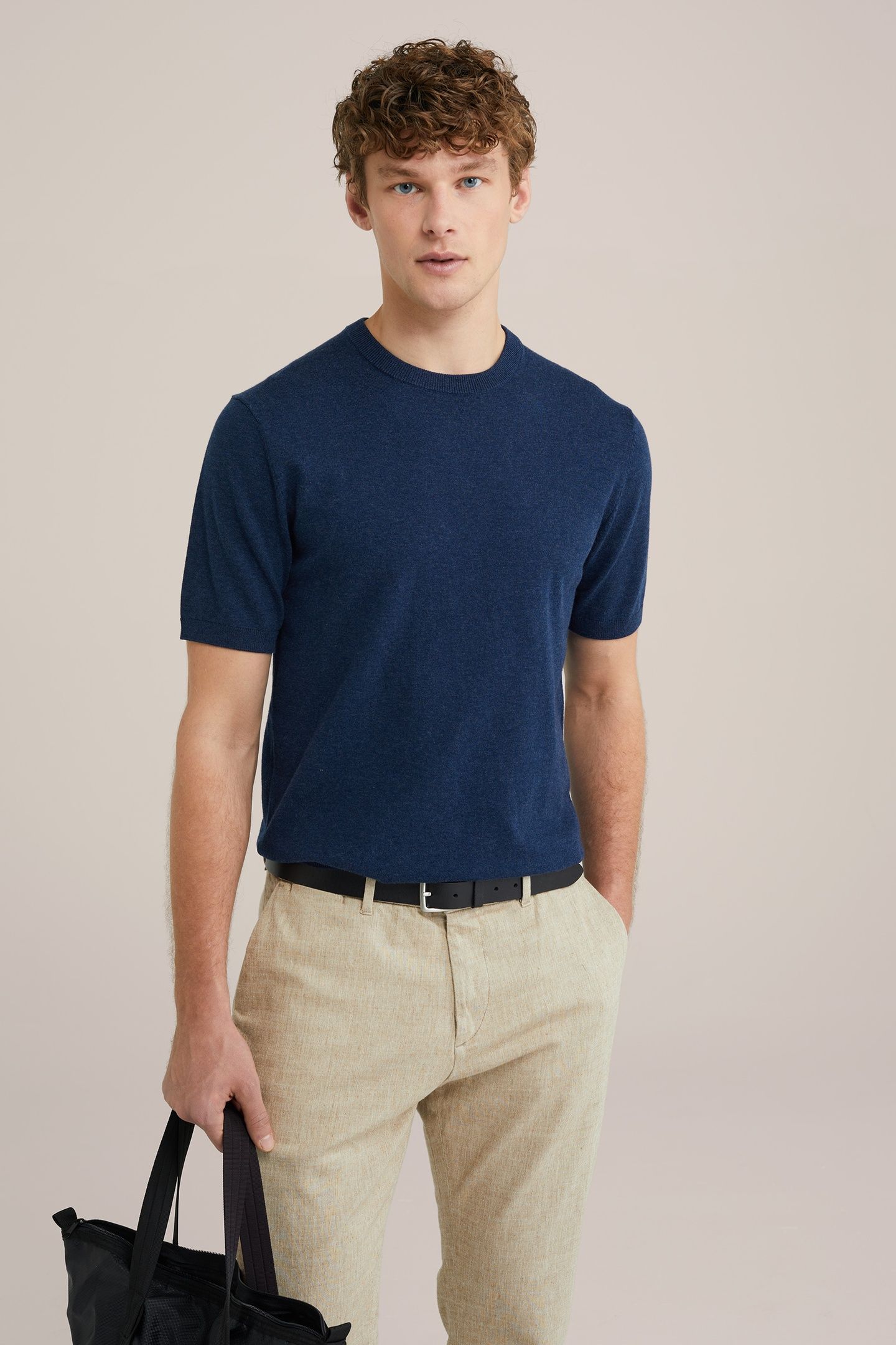 T-SHIRT NAVY BLUE 1