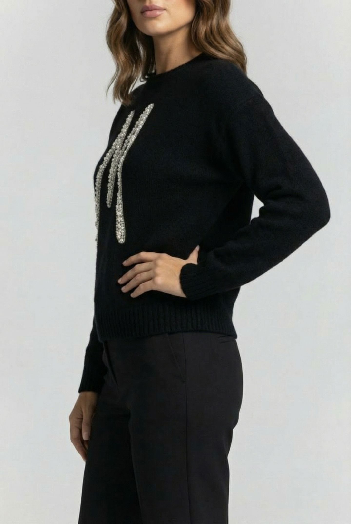 MARCIANO BY GUESS SIBILLA CN LOGO SWTR JET BLACK 3