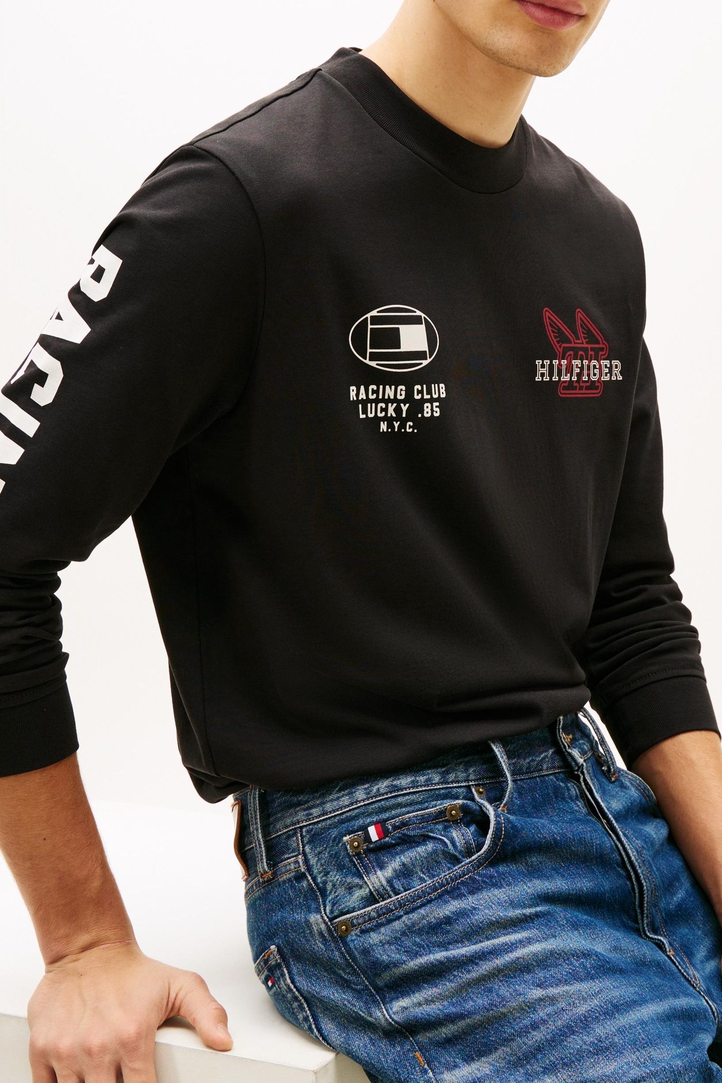 MODERN ATHLEISURE LS TEE BLACK 4