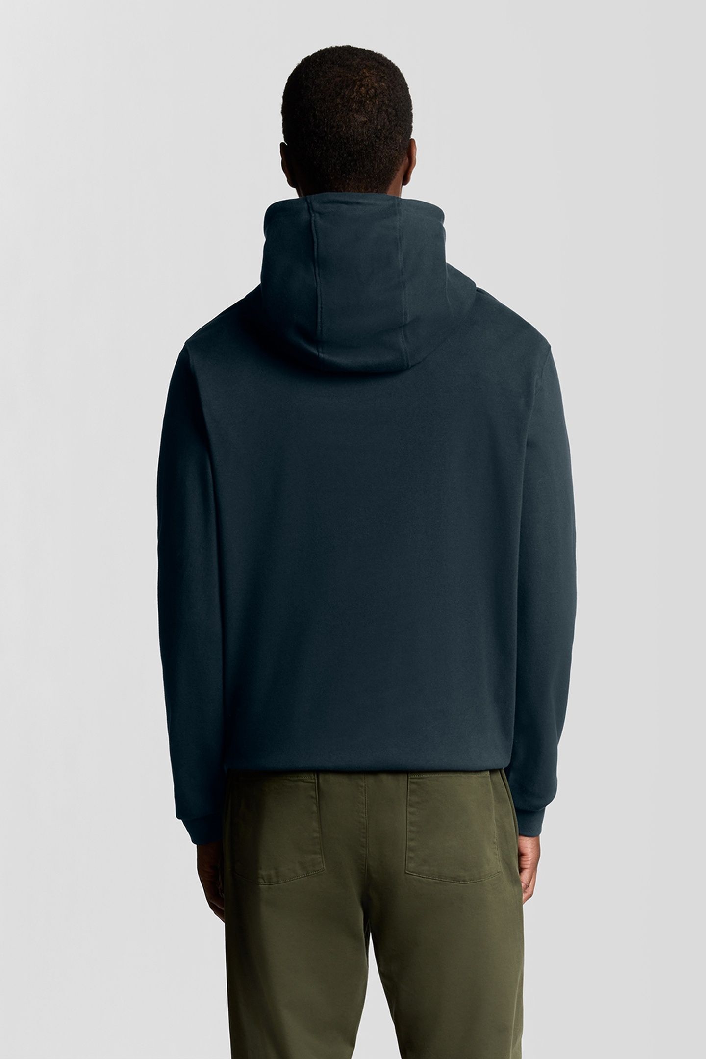 INTERLOCK PULLOVER HOODIE CARBON 3