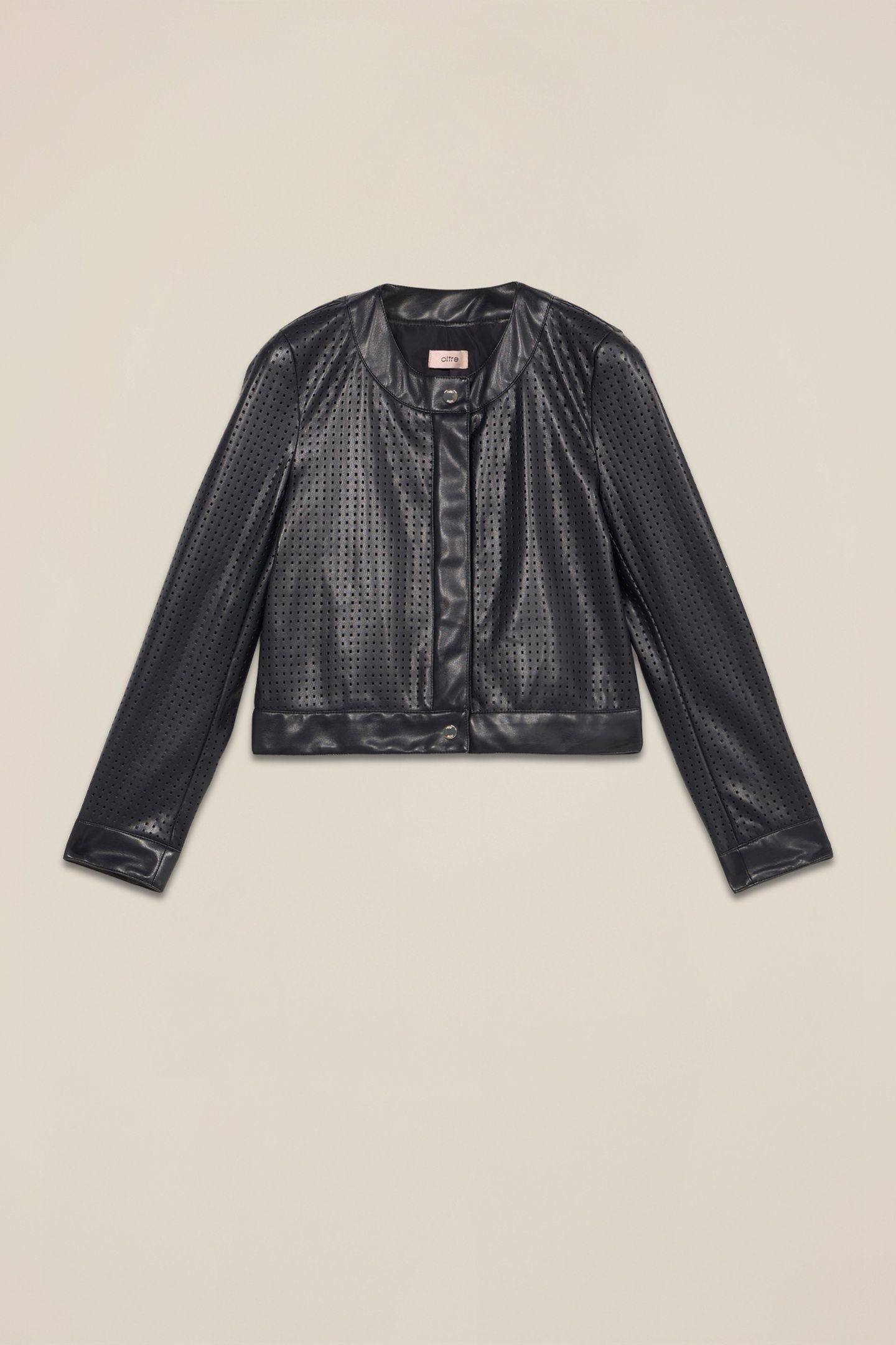 SHORT PERFORATED JACKET BLUE 3