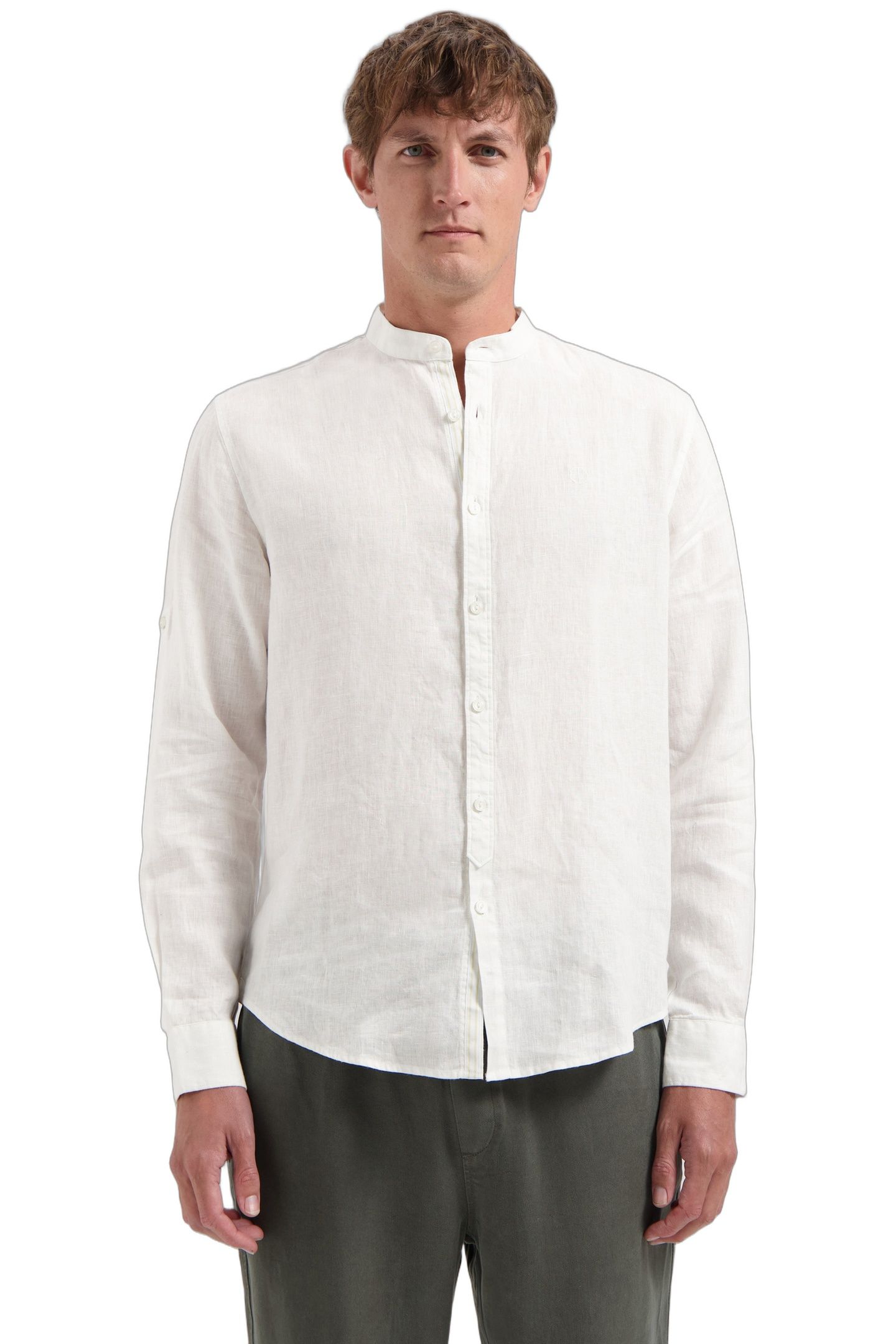 DS-ANDRU MAO SHIRT WHITE 1