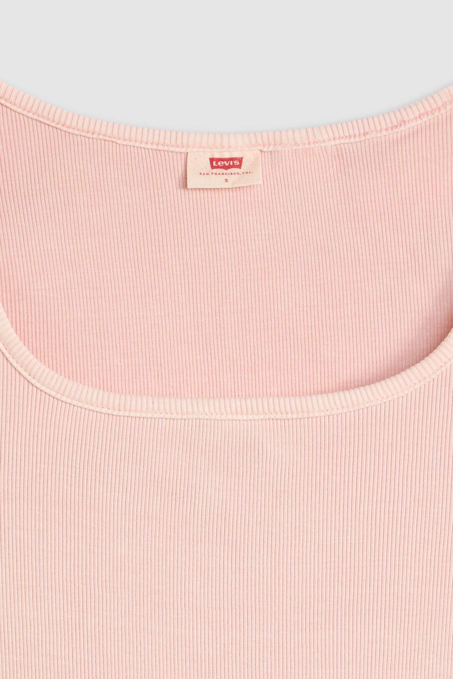 ESSENTIAL SQUARE NECK TEE PINK 5