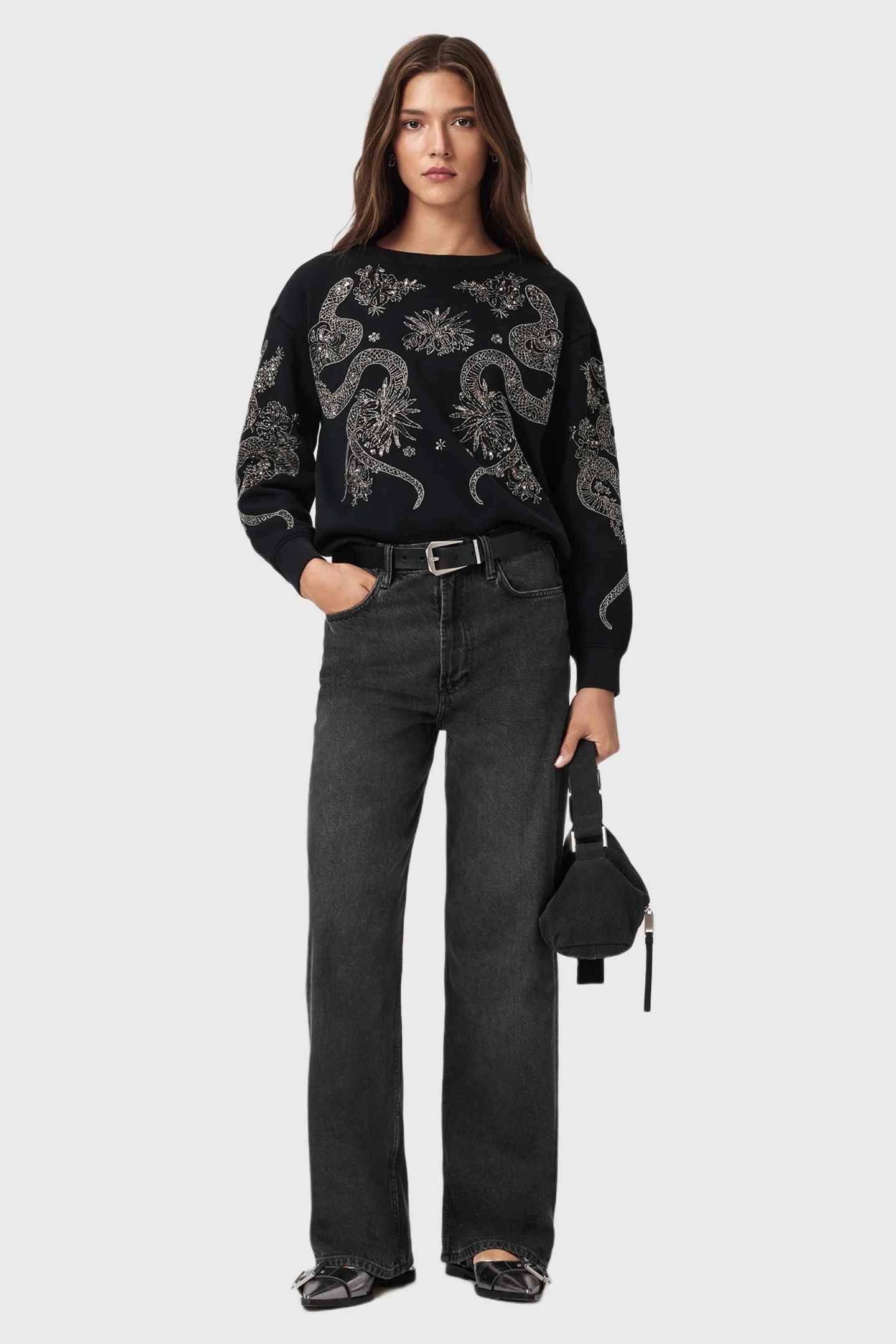 CECILE PIPPA SWEAT BLACK 6