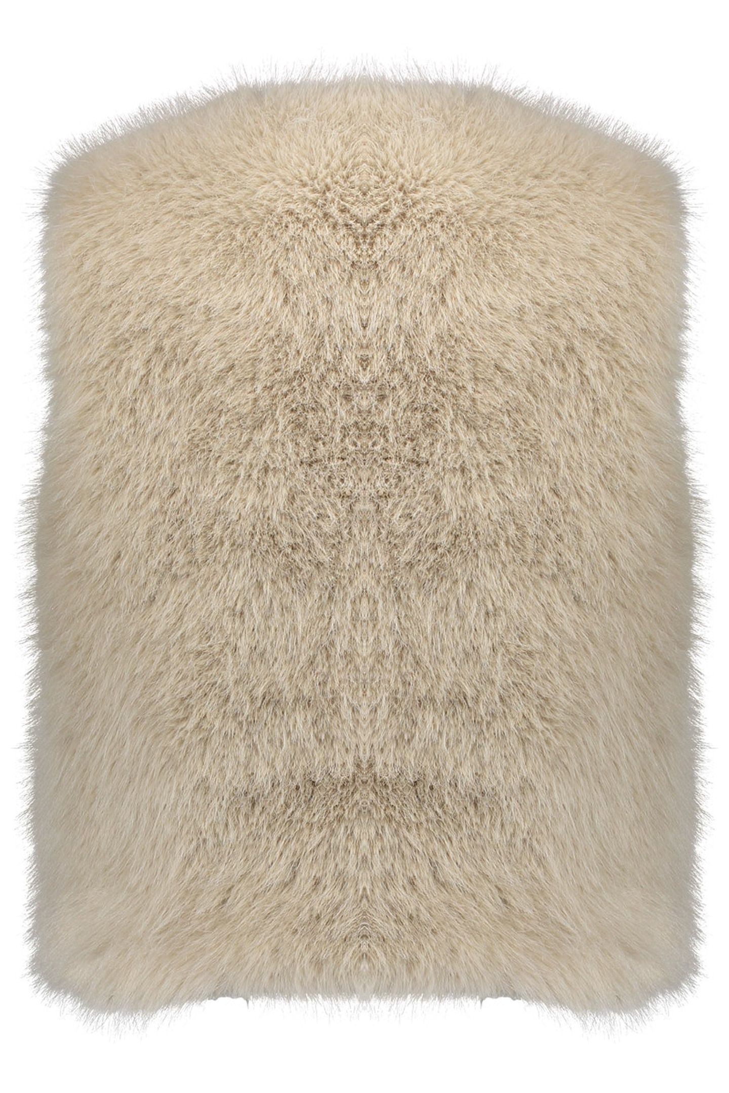 GILET FAKE FUR GREIGE 2