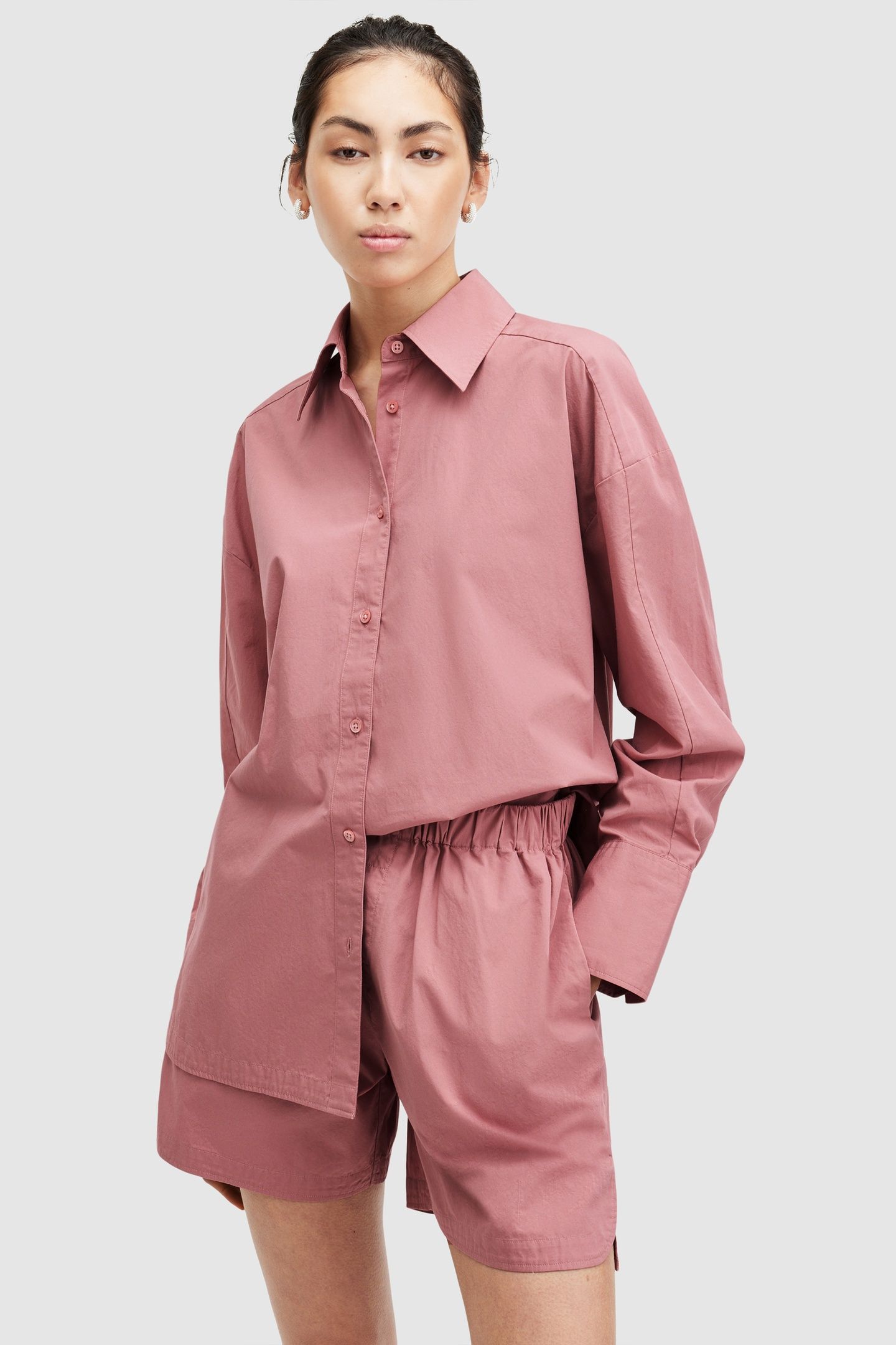 KARINA SHIRT ASH ROSE PINK 5