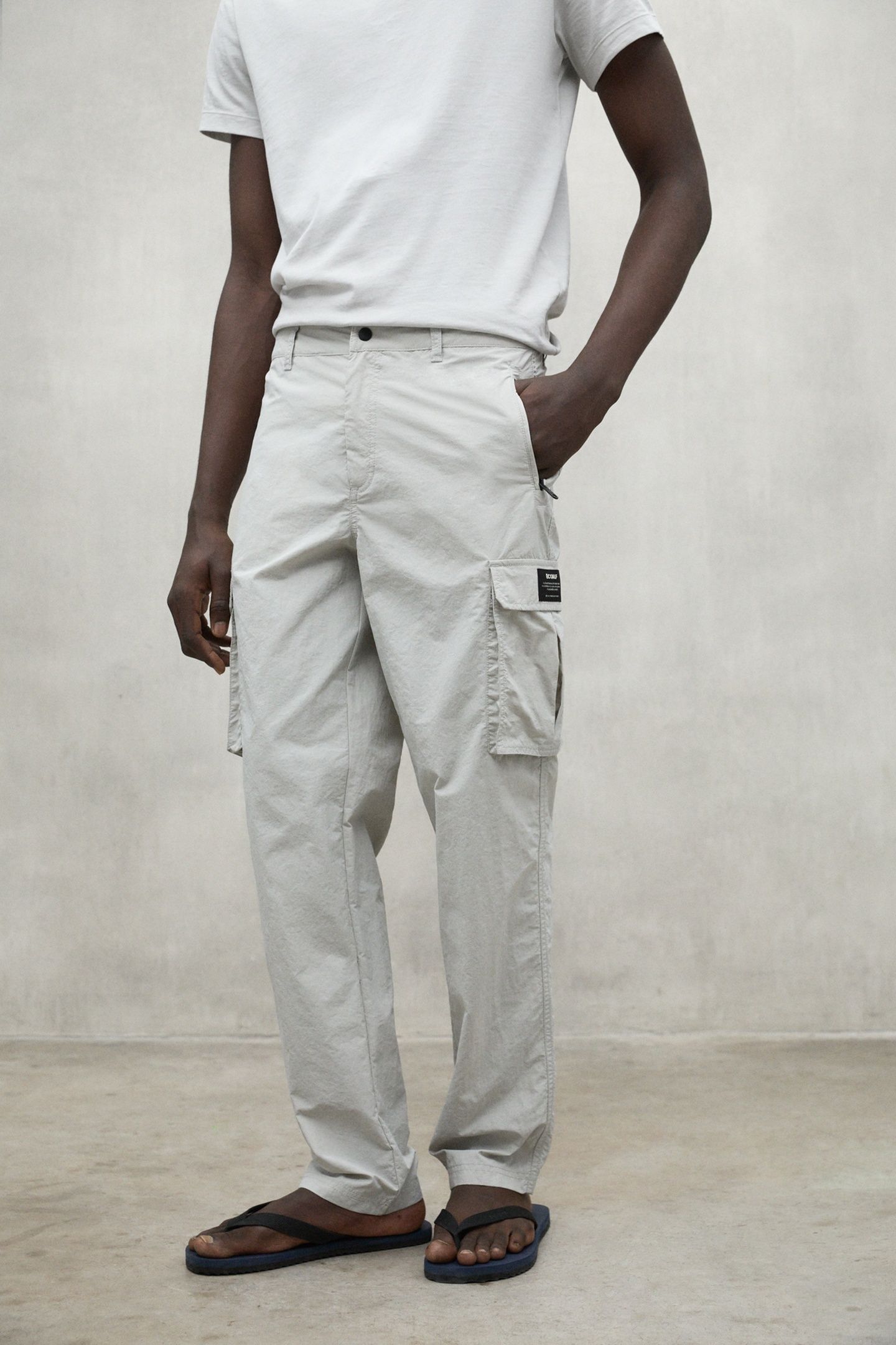 ALISTEALF PANTS LIGHT GREY 2