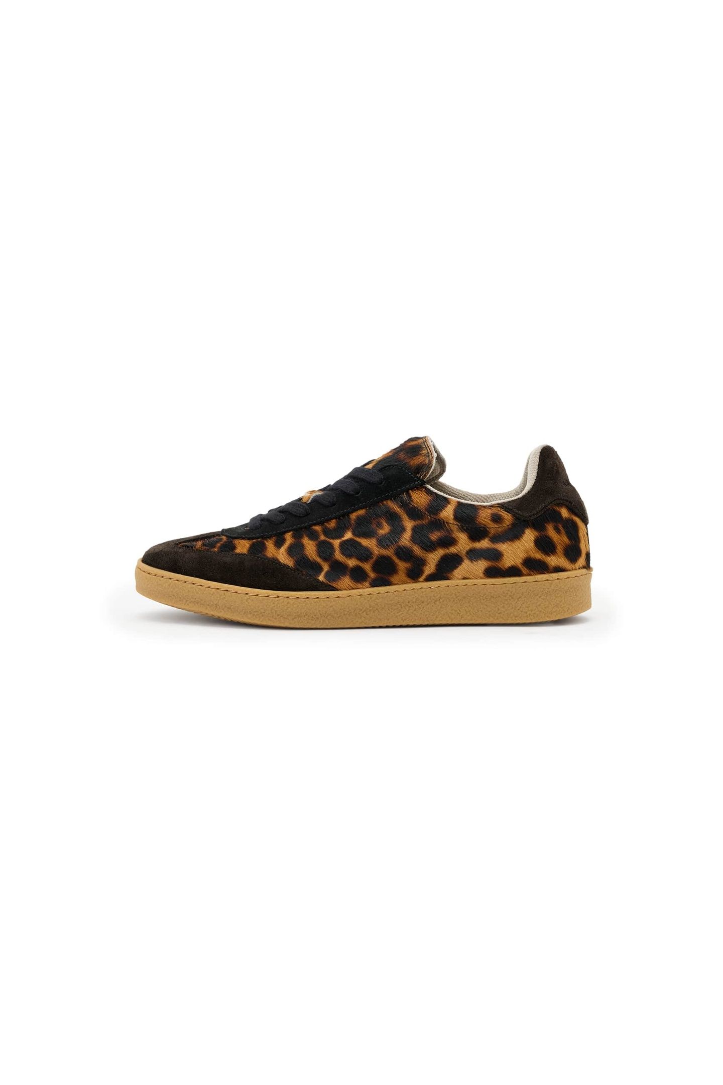 THELMA FUR SNEAKER DARK BROWN/BLACK 1
