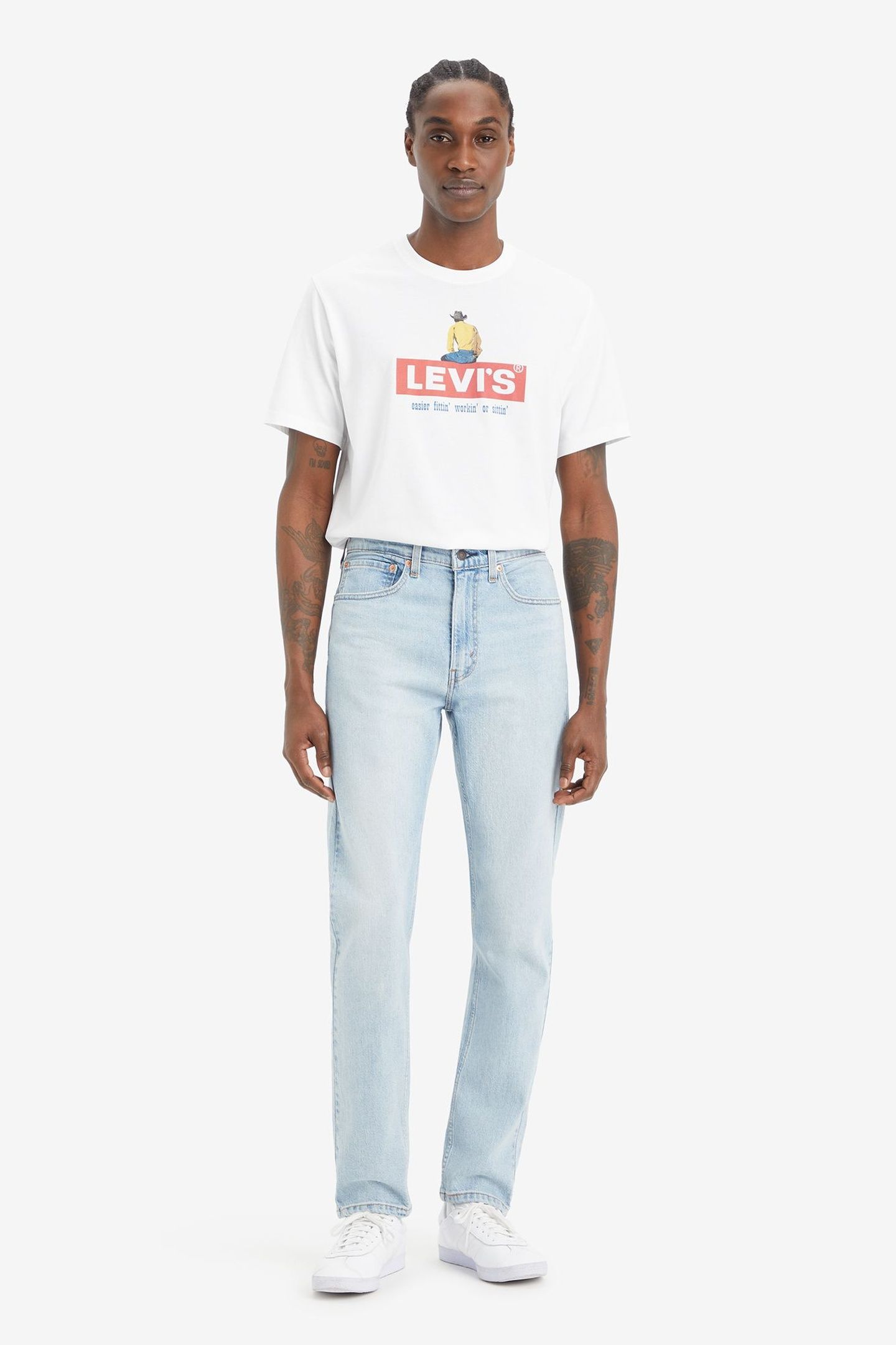 515™ SLIM TAPER JEANS BLUE 1