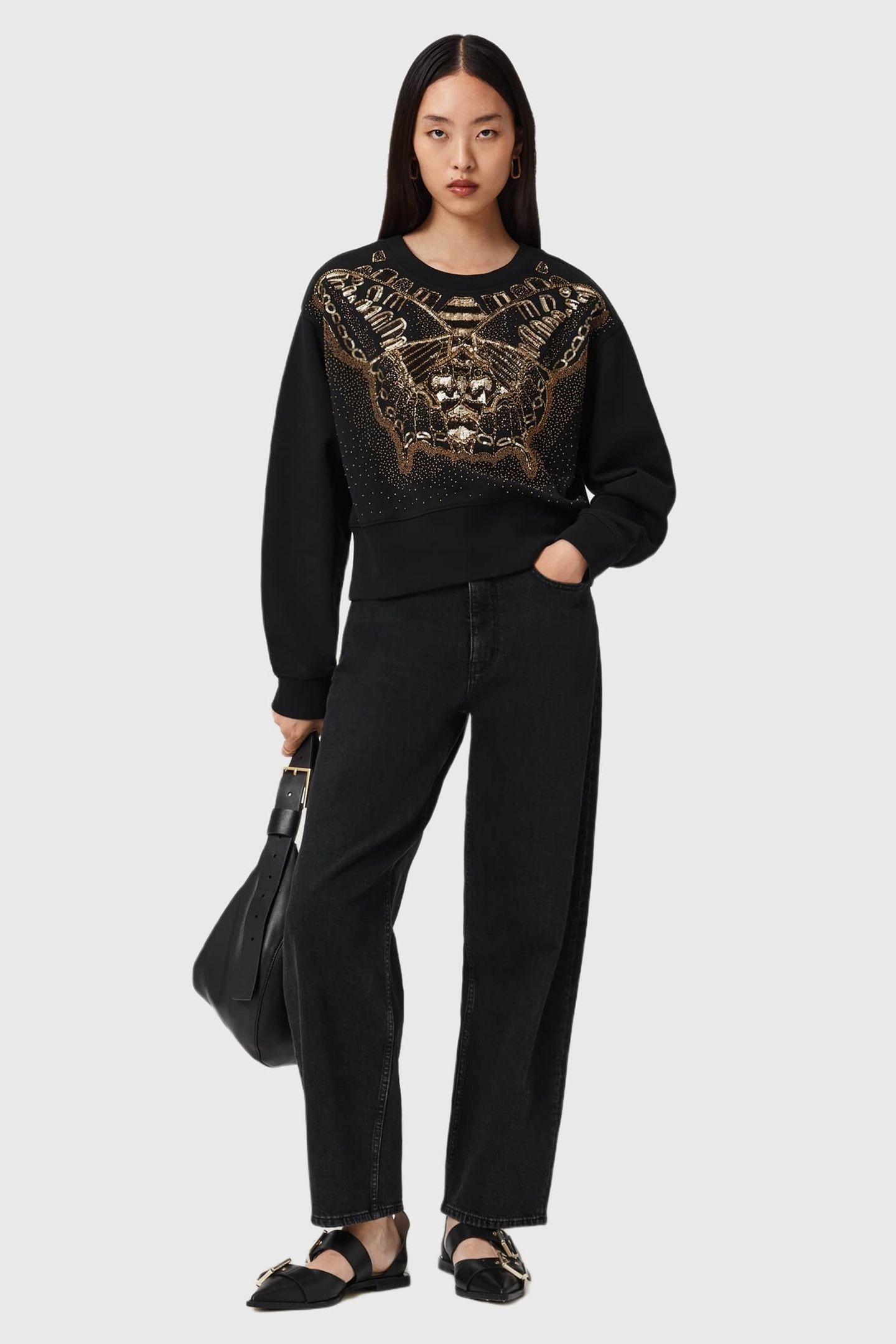 GLIDE SEPARO SWEAT BLACK/GOLD 5