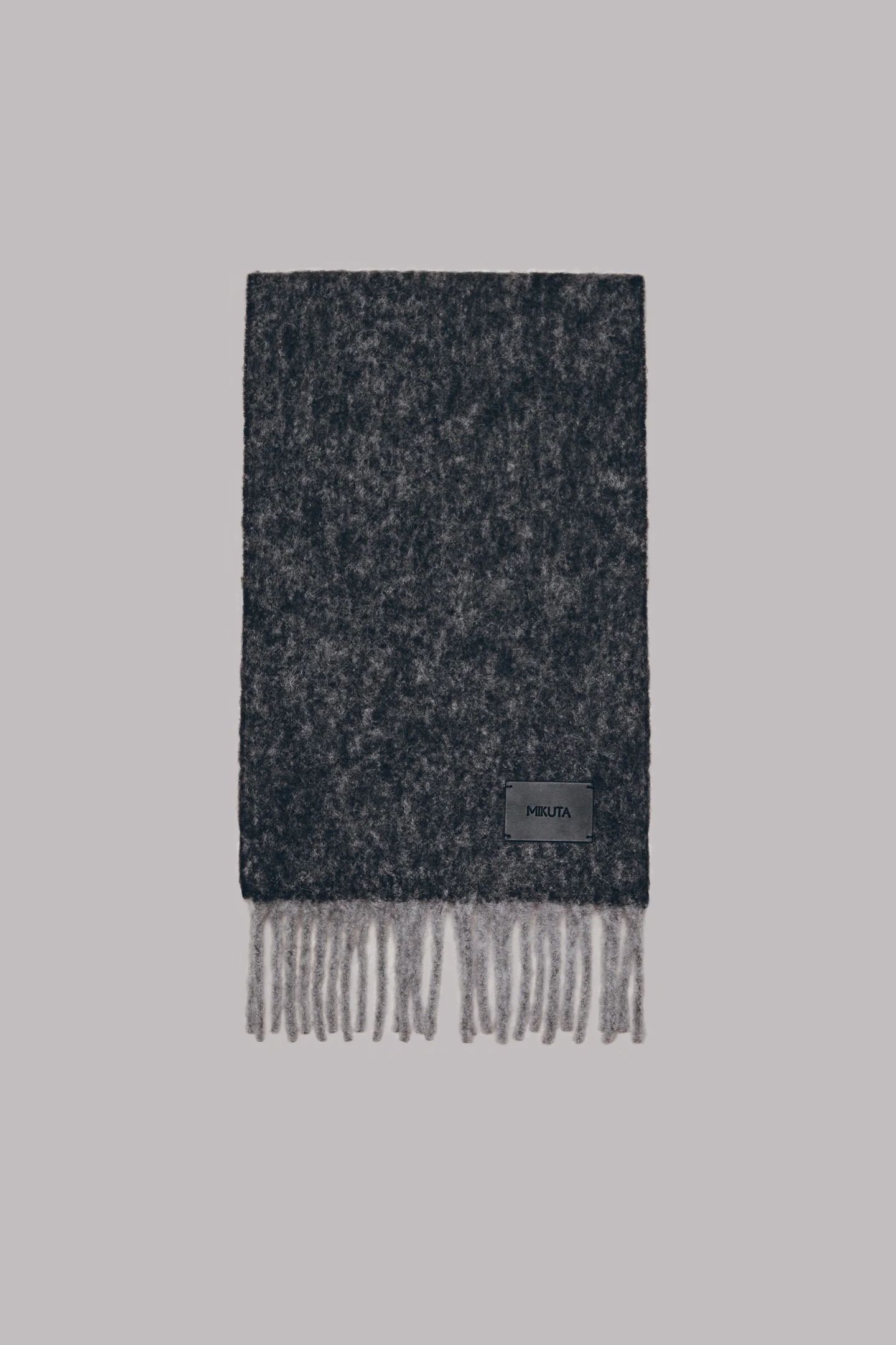 THE DARK FADED ALPACA BLEND SCARF 3