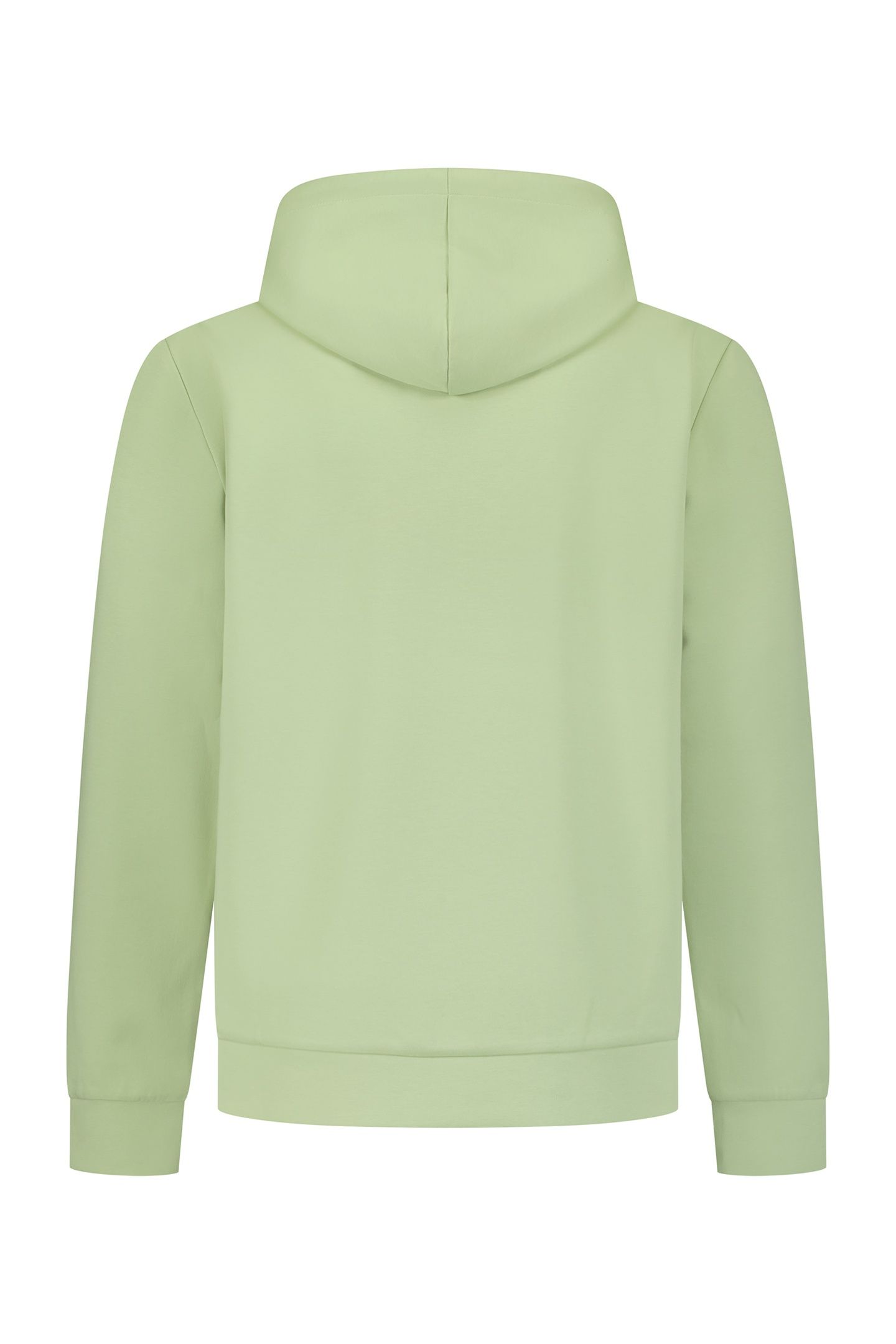 SWEATER FULL ZIPPER HOODED INTERLOCK GREEN 2