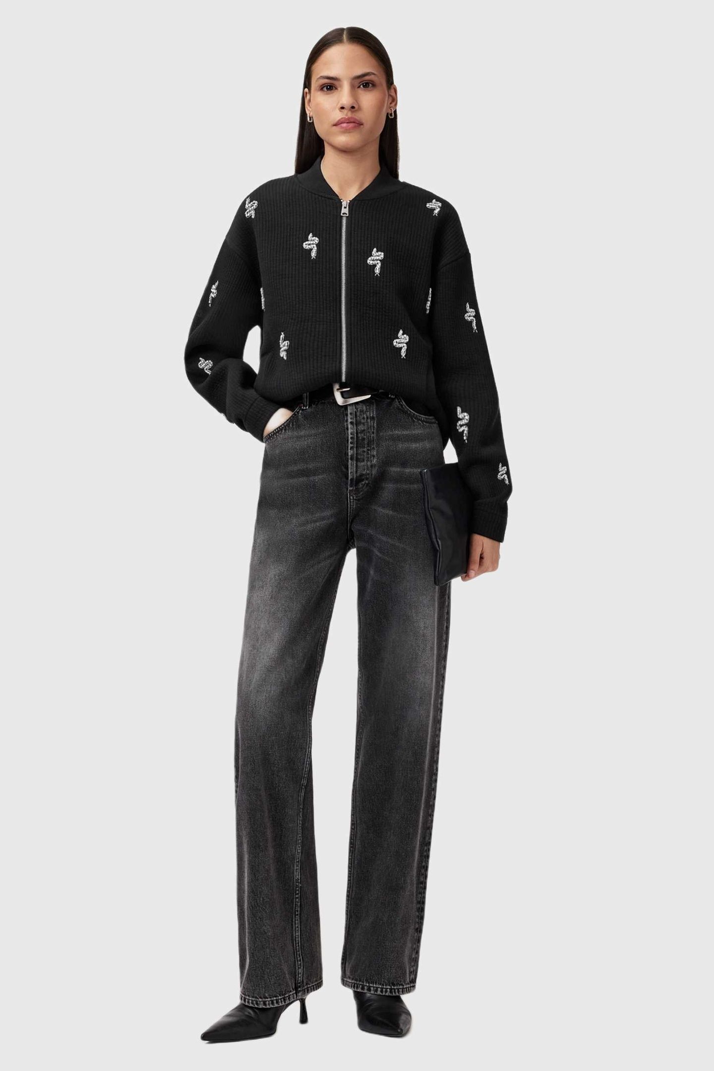 RHEA BEA BOMBER BLACK 6