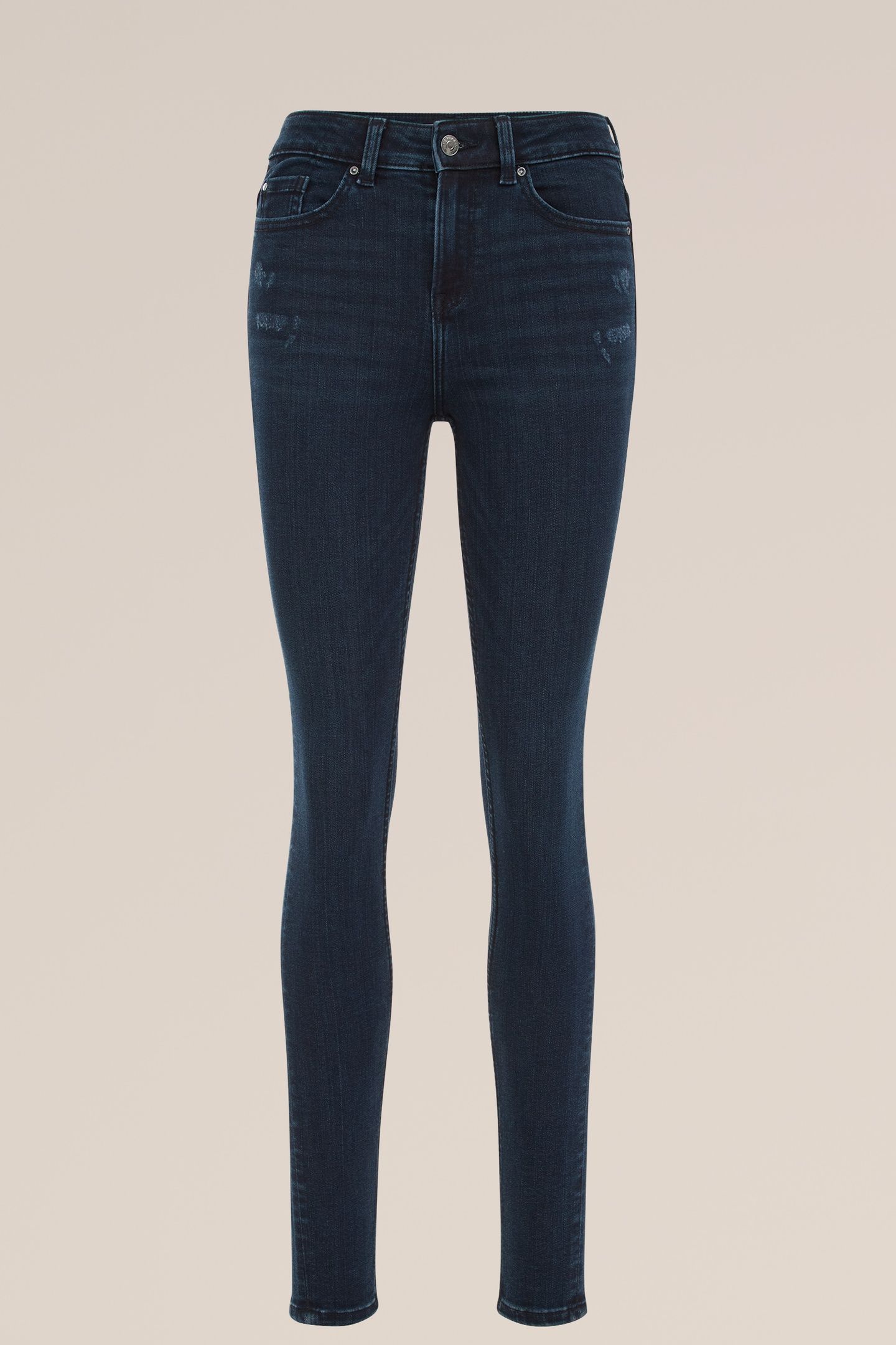 5-POCKET MID WAIST NAVY BLUE 4