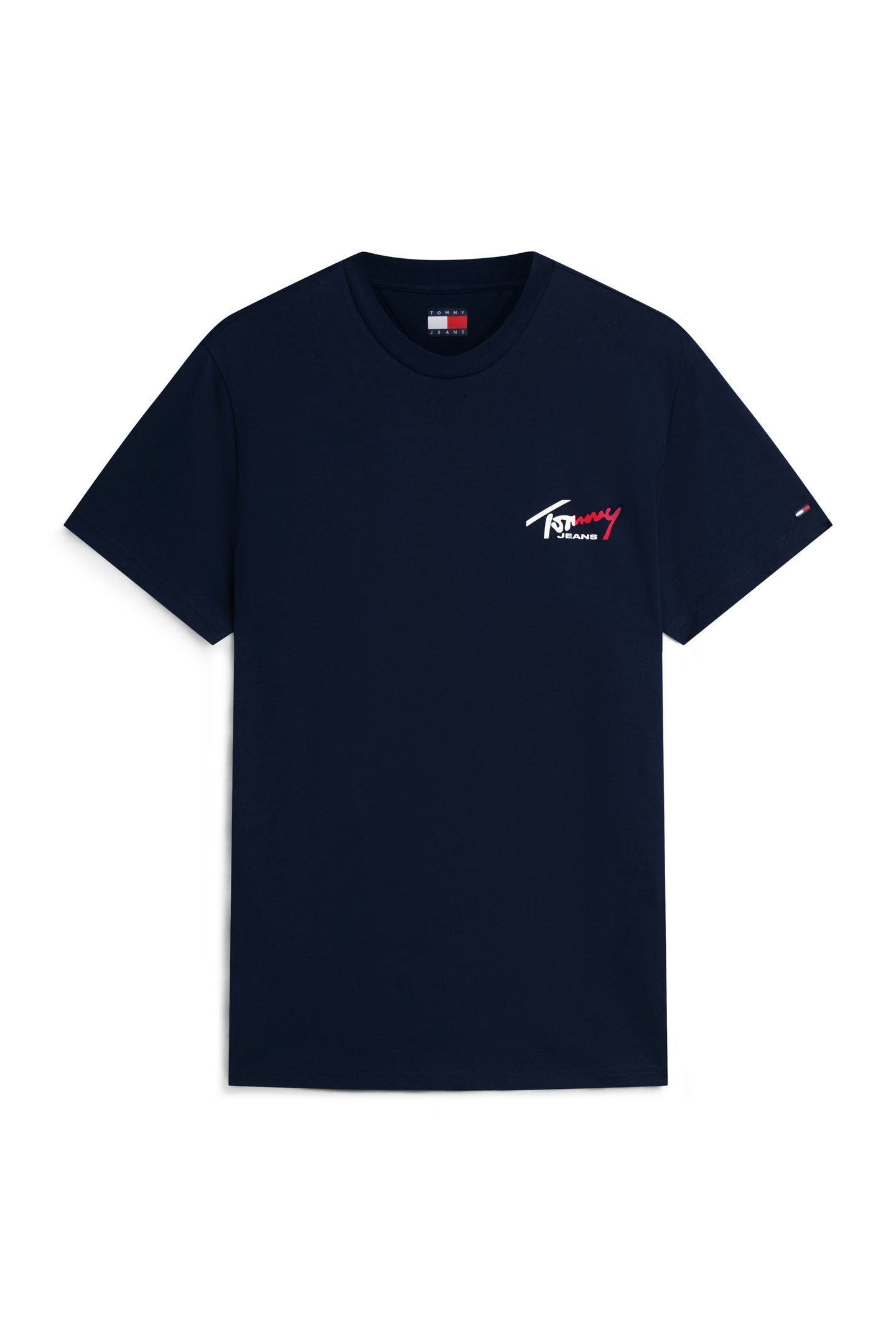 SLIM SIGN CHEST T-SHIRT DARK NIGHT NAVY 5