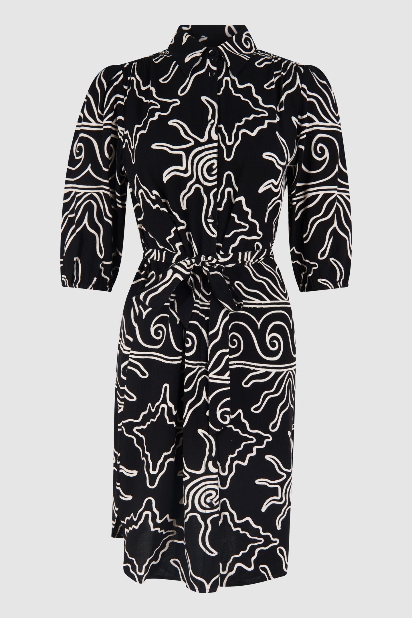 LA-SBTENDER SHORT DRESS BLACK/WHITE 3
