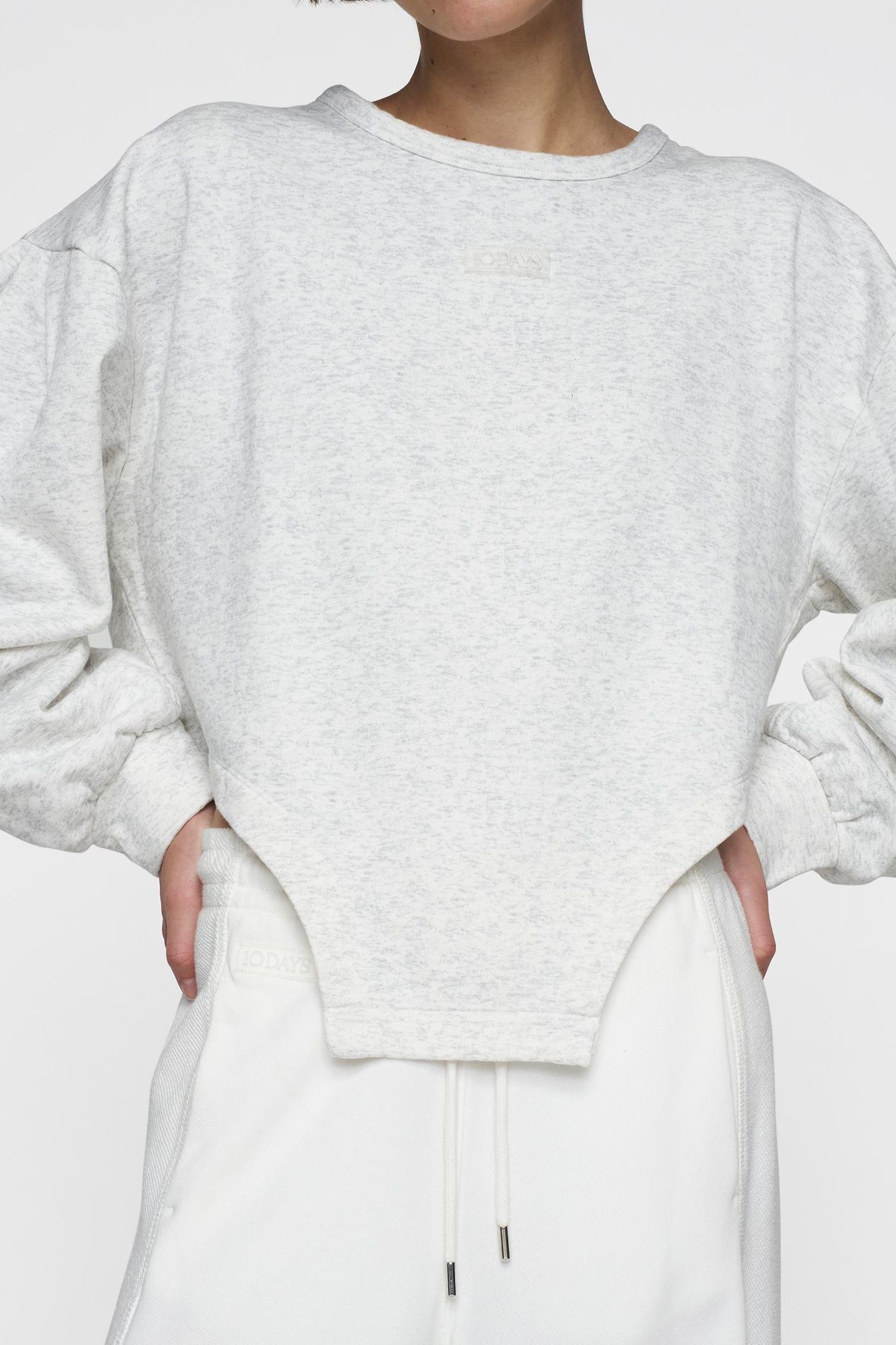 IGONE SWEATER WHITE MELEE 6
