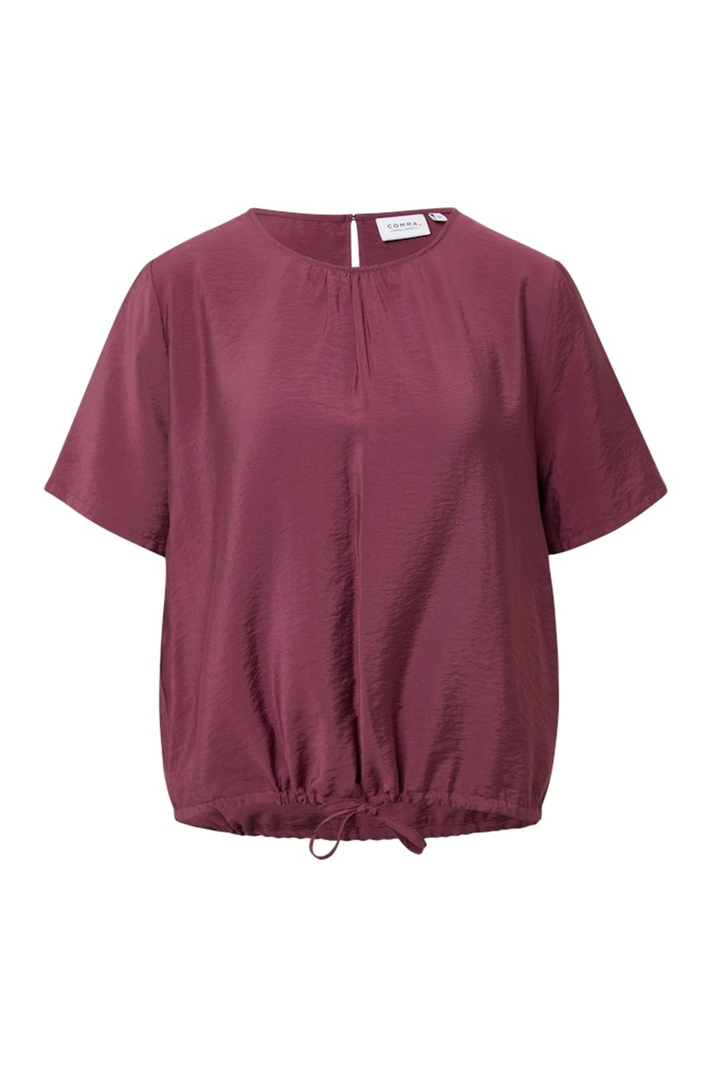 COMMA BLOUSES BURGUNDY 4
