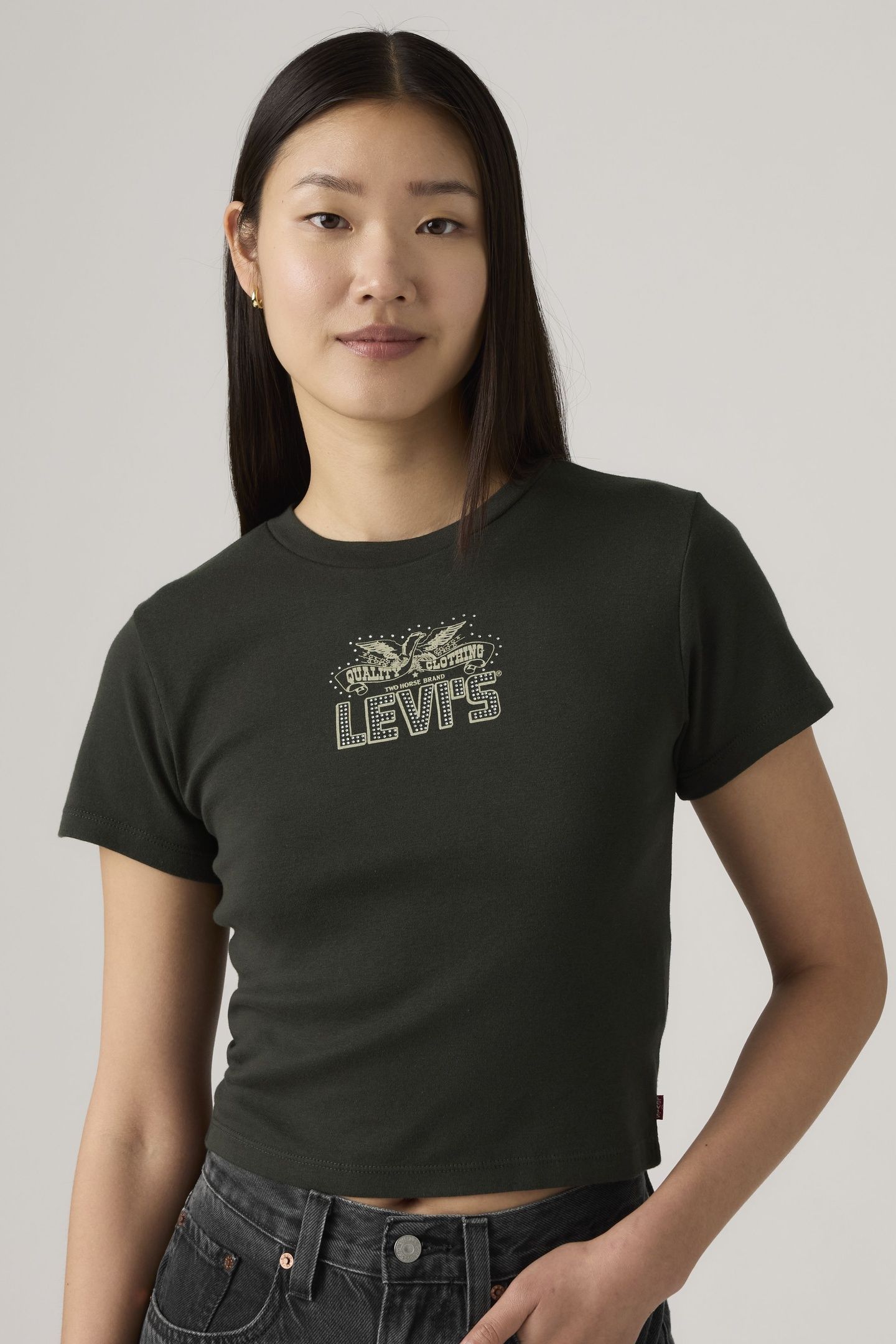 GRAPHIC ESSENTIAL SPORTY TEE BLACK 1