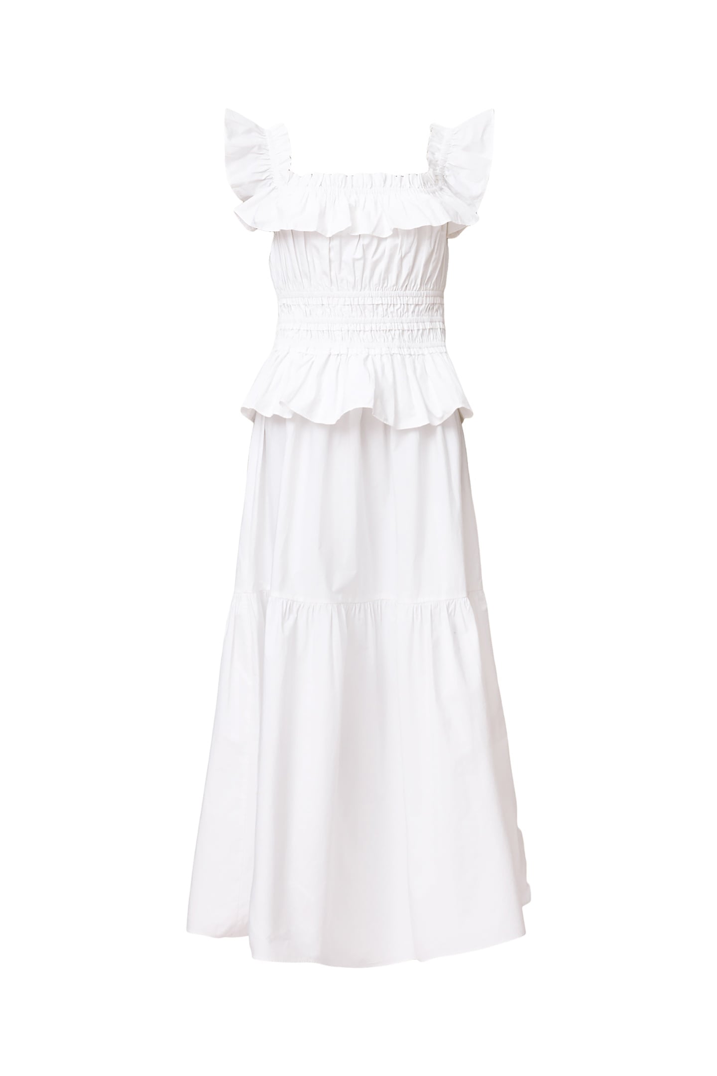 HALIA DRESS OPTIC WHITE 8