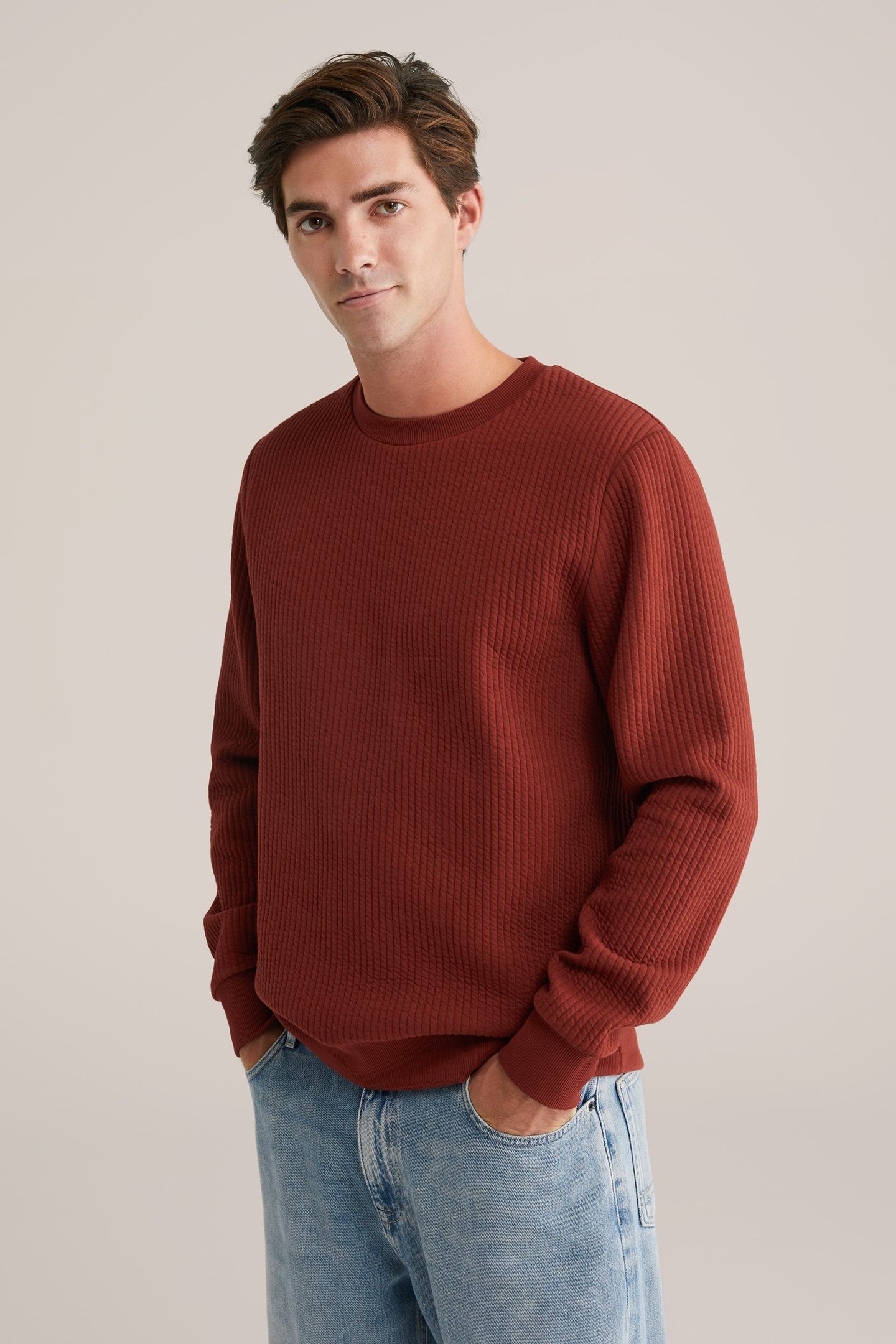 SWEATER LIGHT RED 1