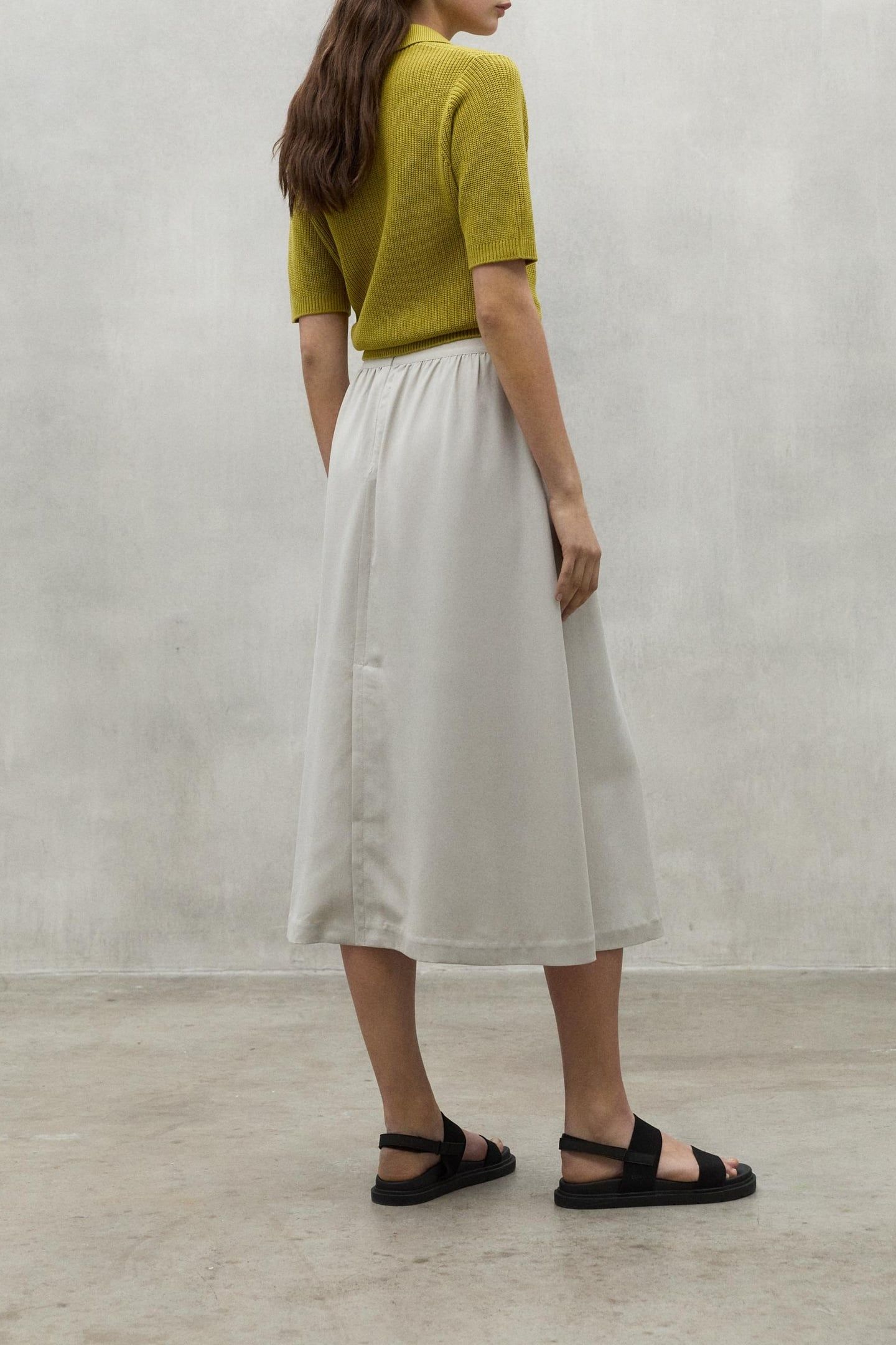 YOKOALF SKIRT WASHED STONE 2
