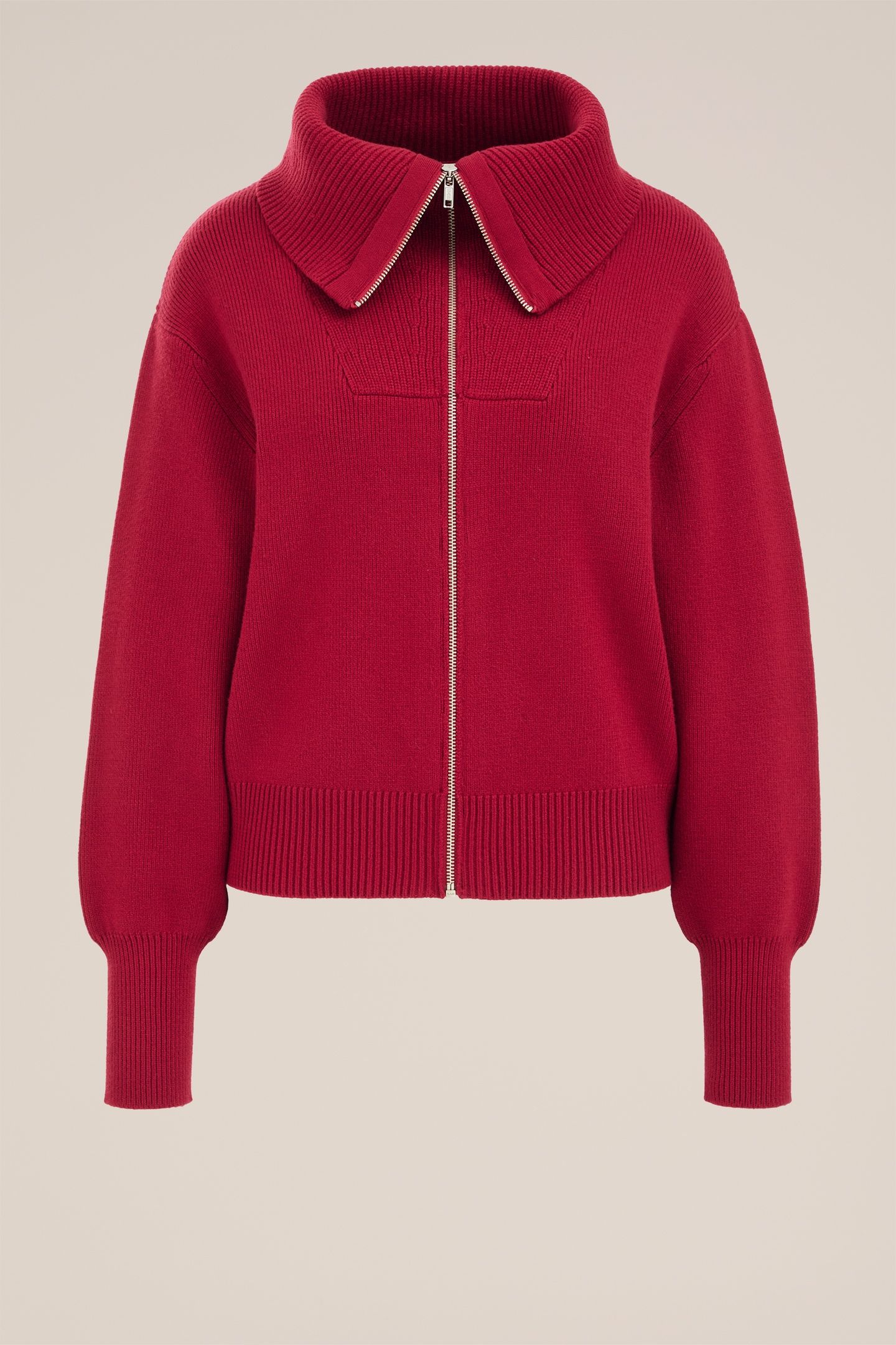 KNITTED CARDIGAN RED 4