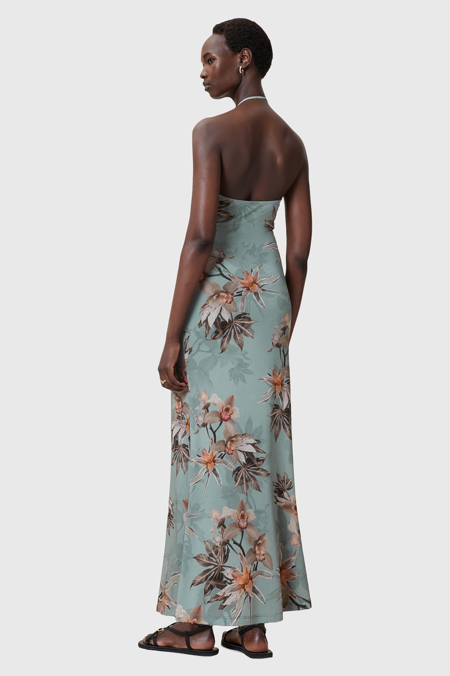 CELIA DRESS ADENA DUSTY BLUE 5