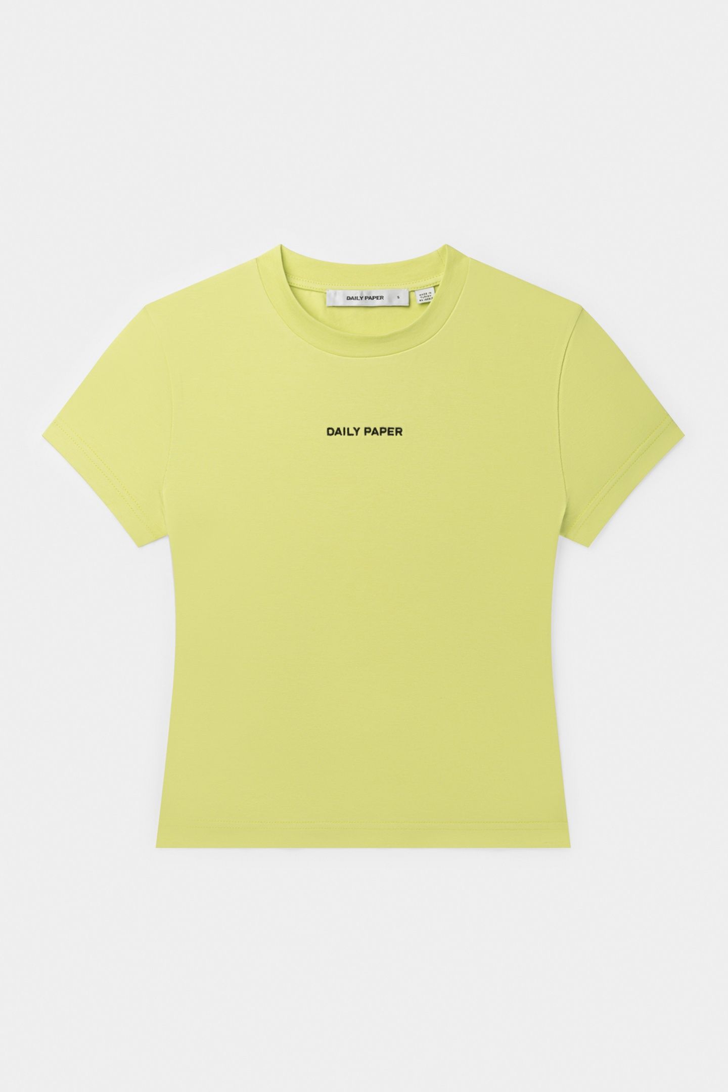 LOGOTYPE CROPPED SHORT SLEEVE T-SHIRT DAIQUIRI GREEN 4