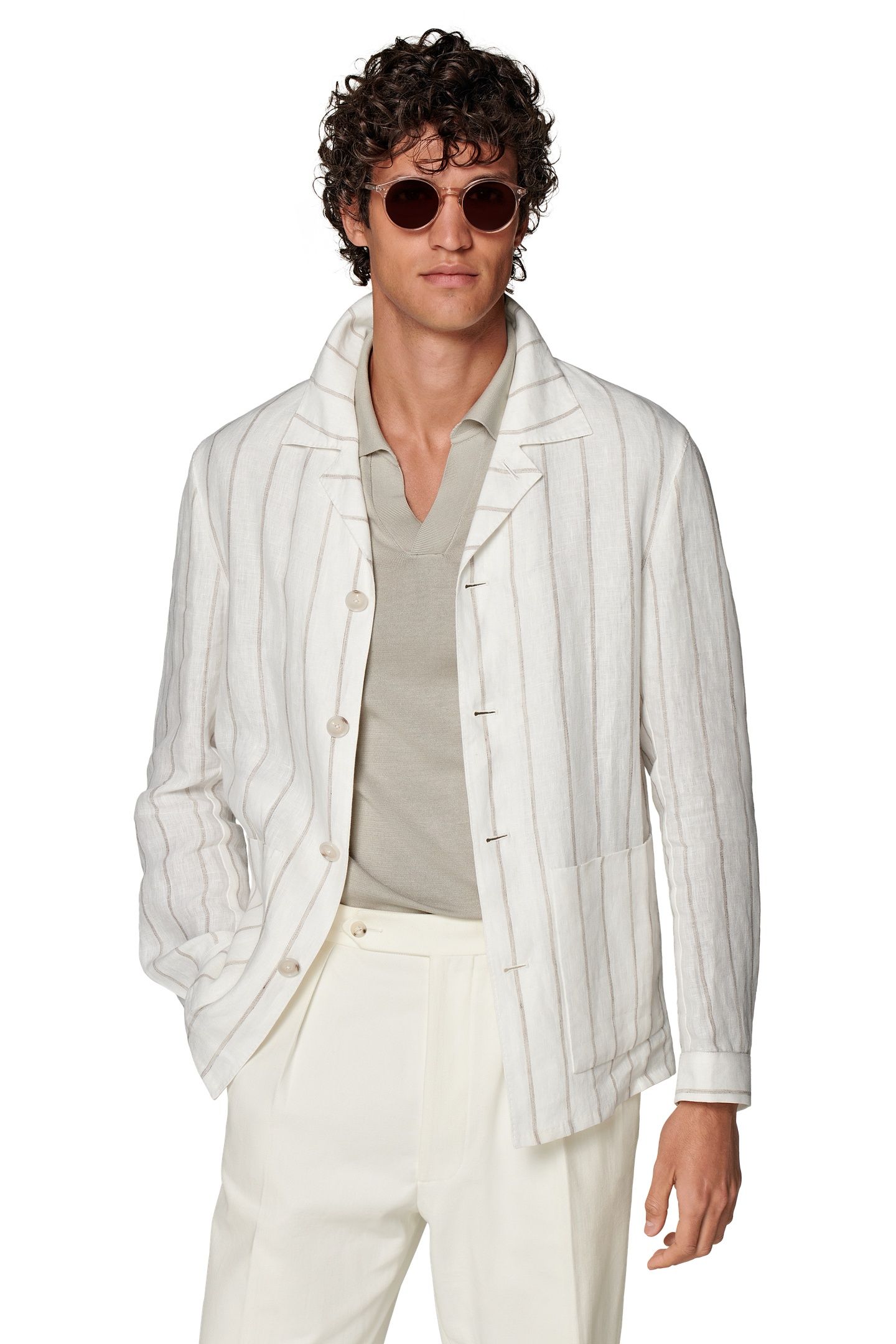 JACKET-LIGHT-BROWN LIGHT BROWN 2