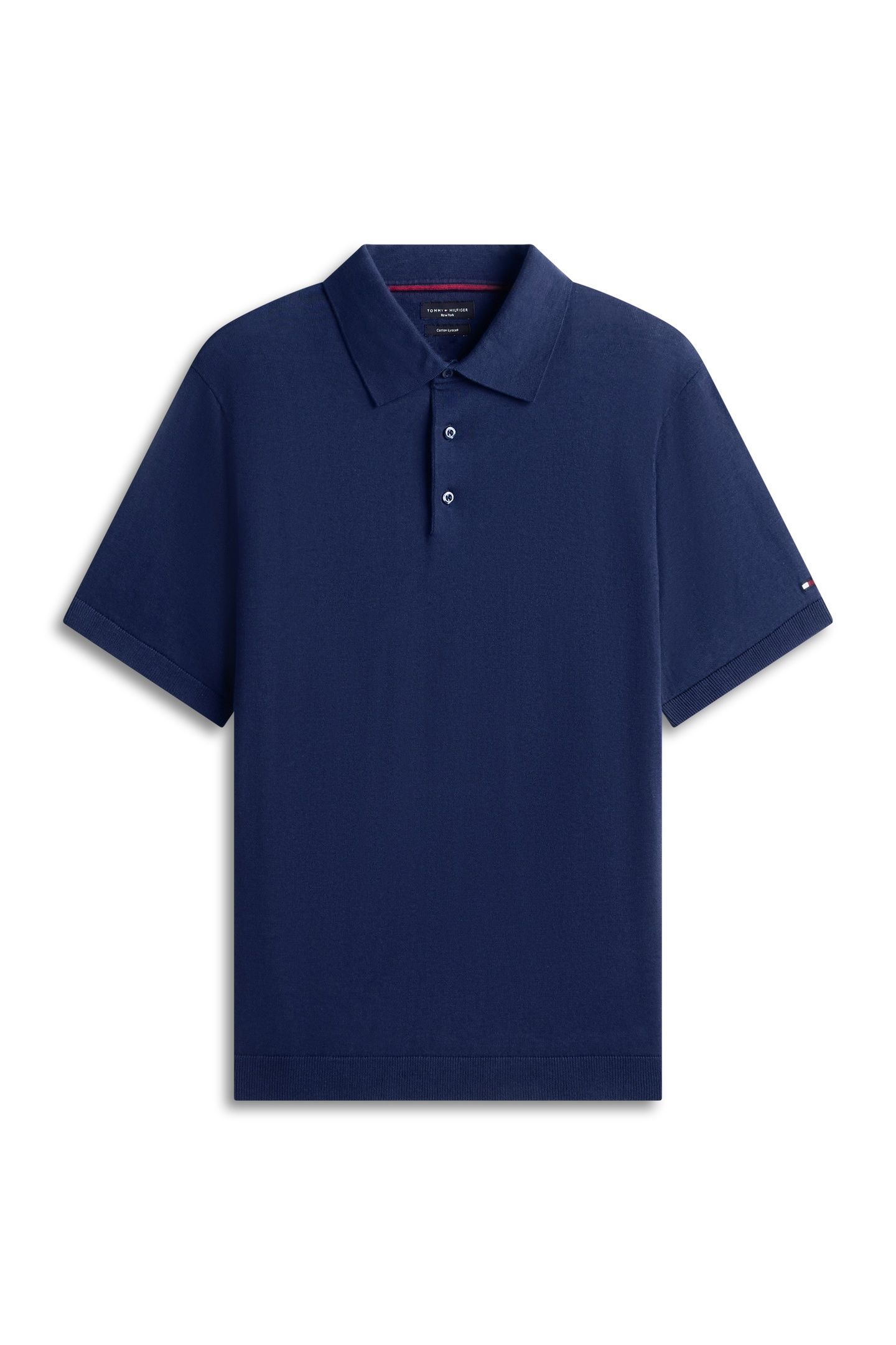 DC COTTON LYOCELL POLO NAVY IRIS 5