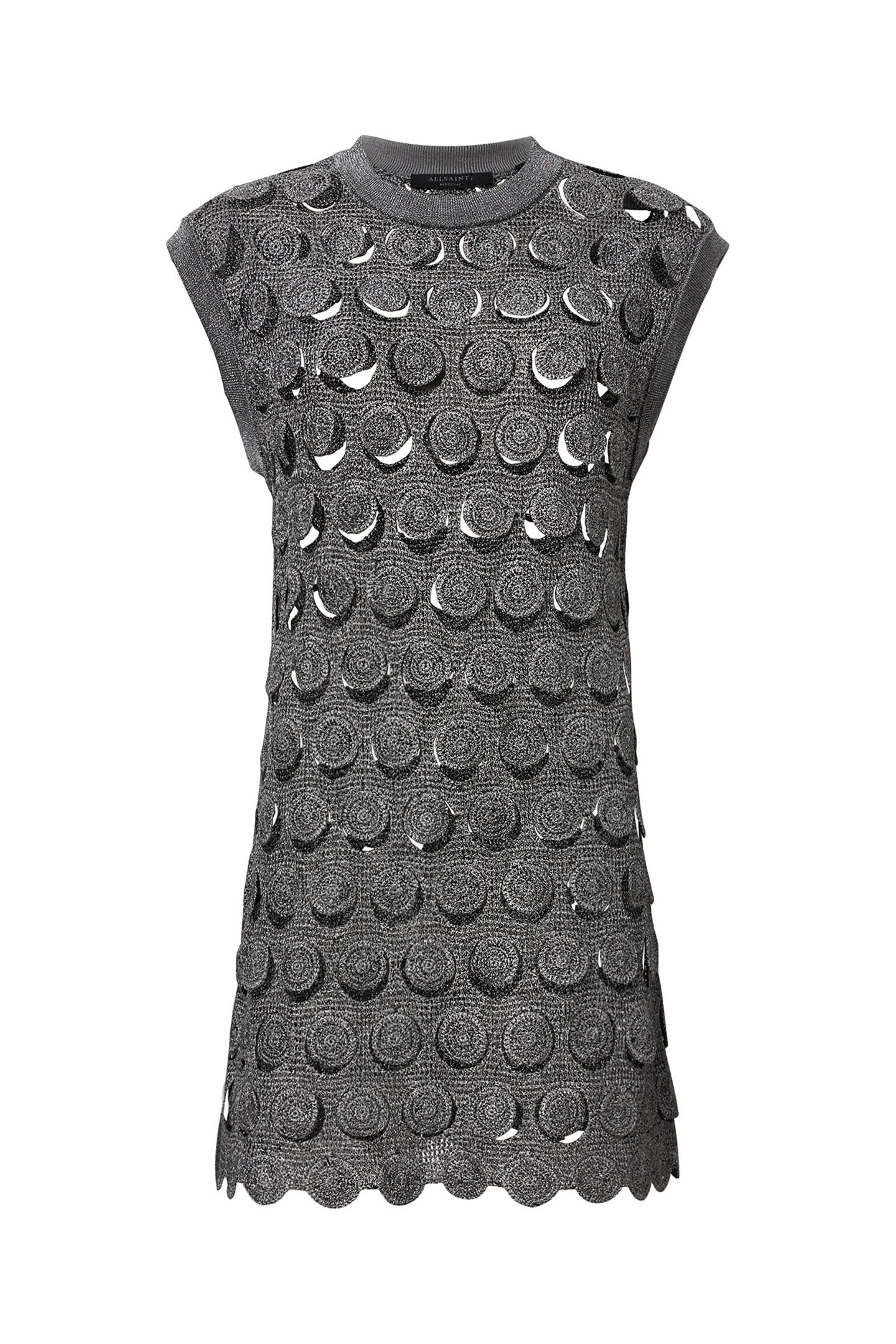 IRIS DRESS GUNMETAL GREY 4