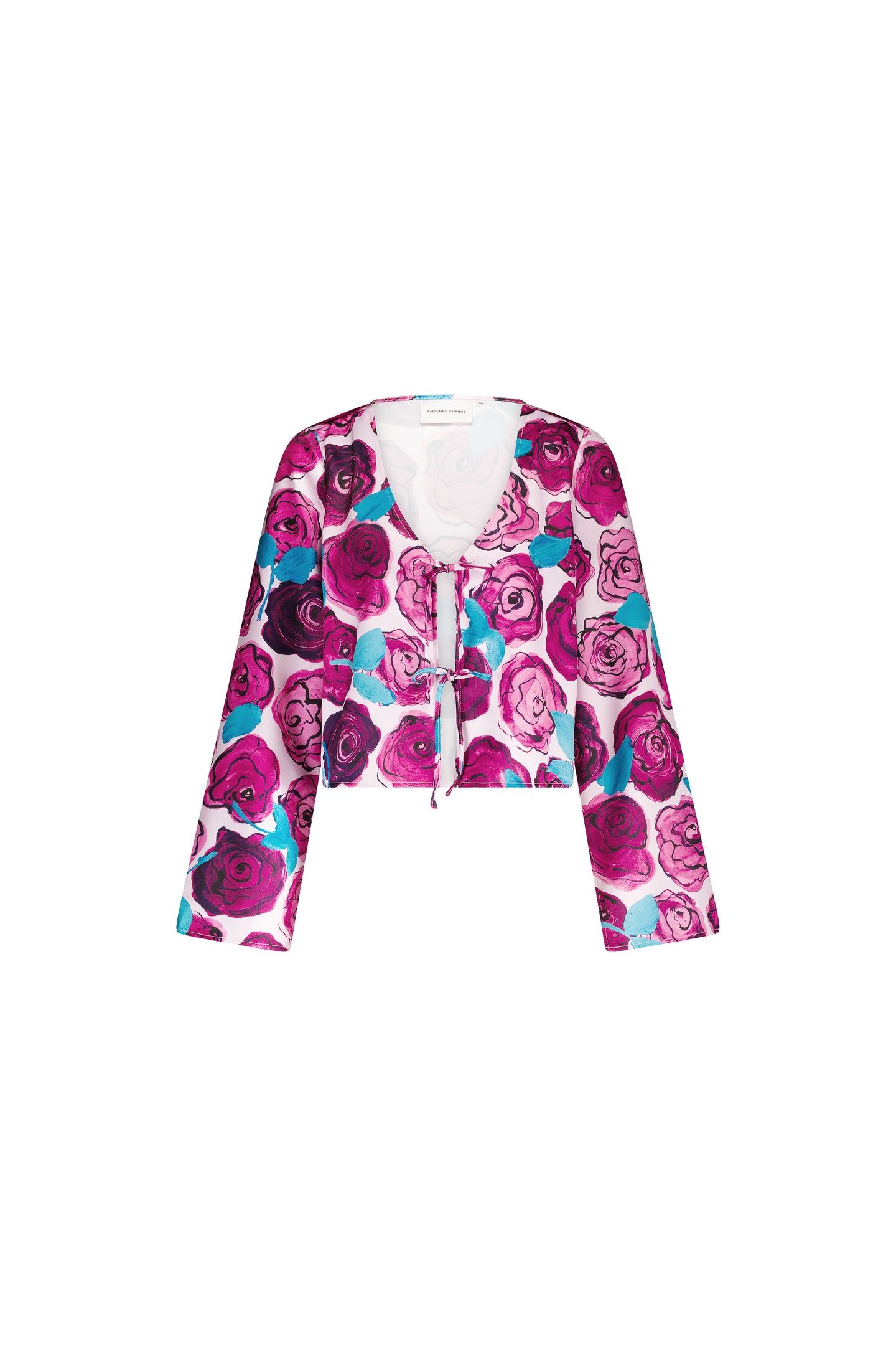 BOWIE BLOUSE PINK DARLING/AZURE B 3