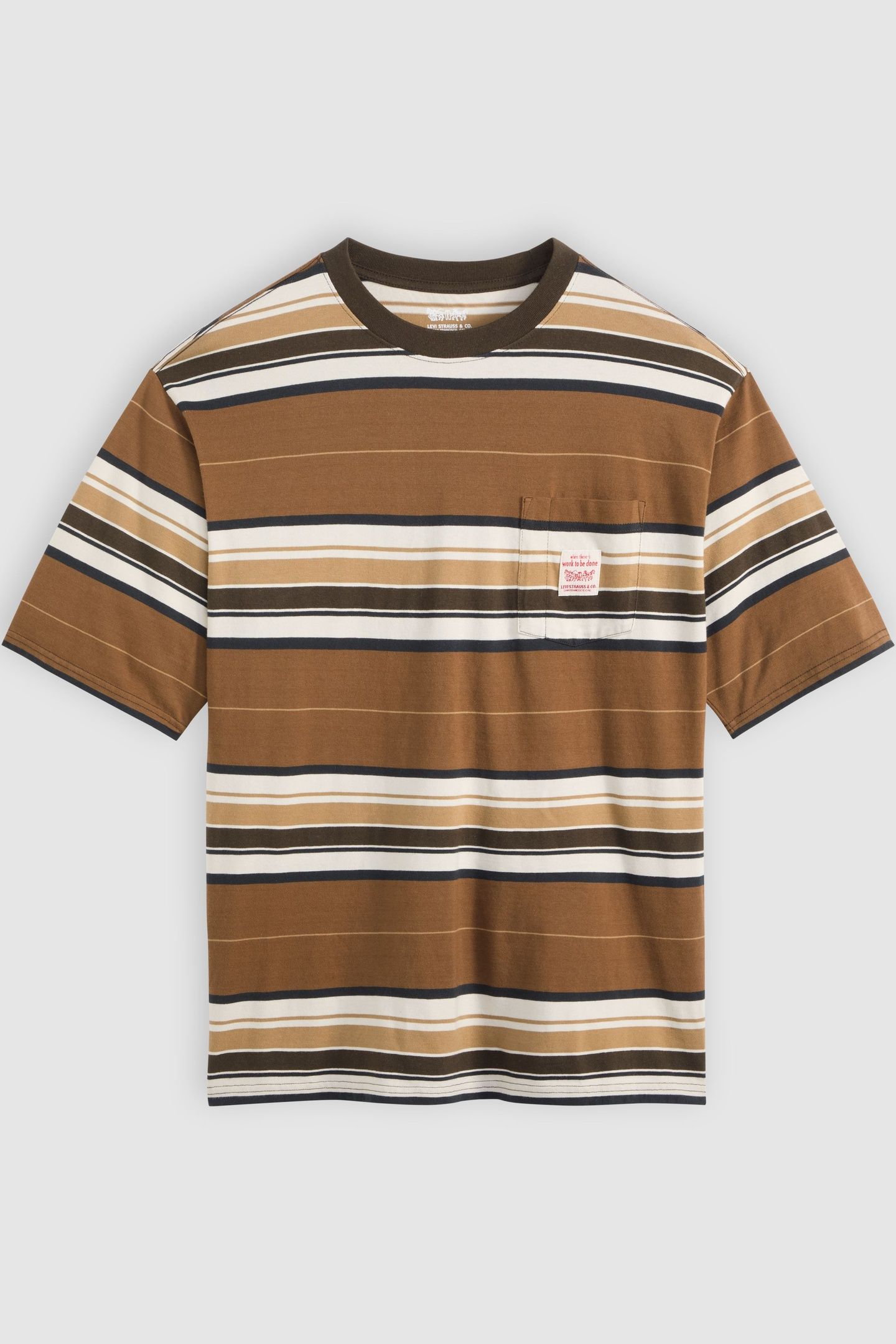 WORKWEAR TEE BROWN 4