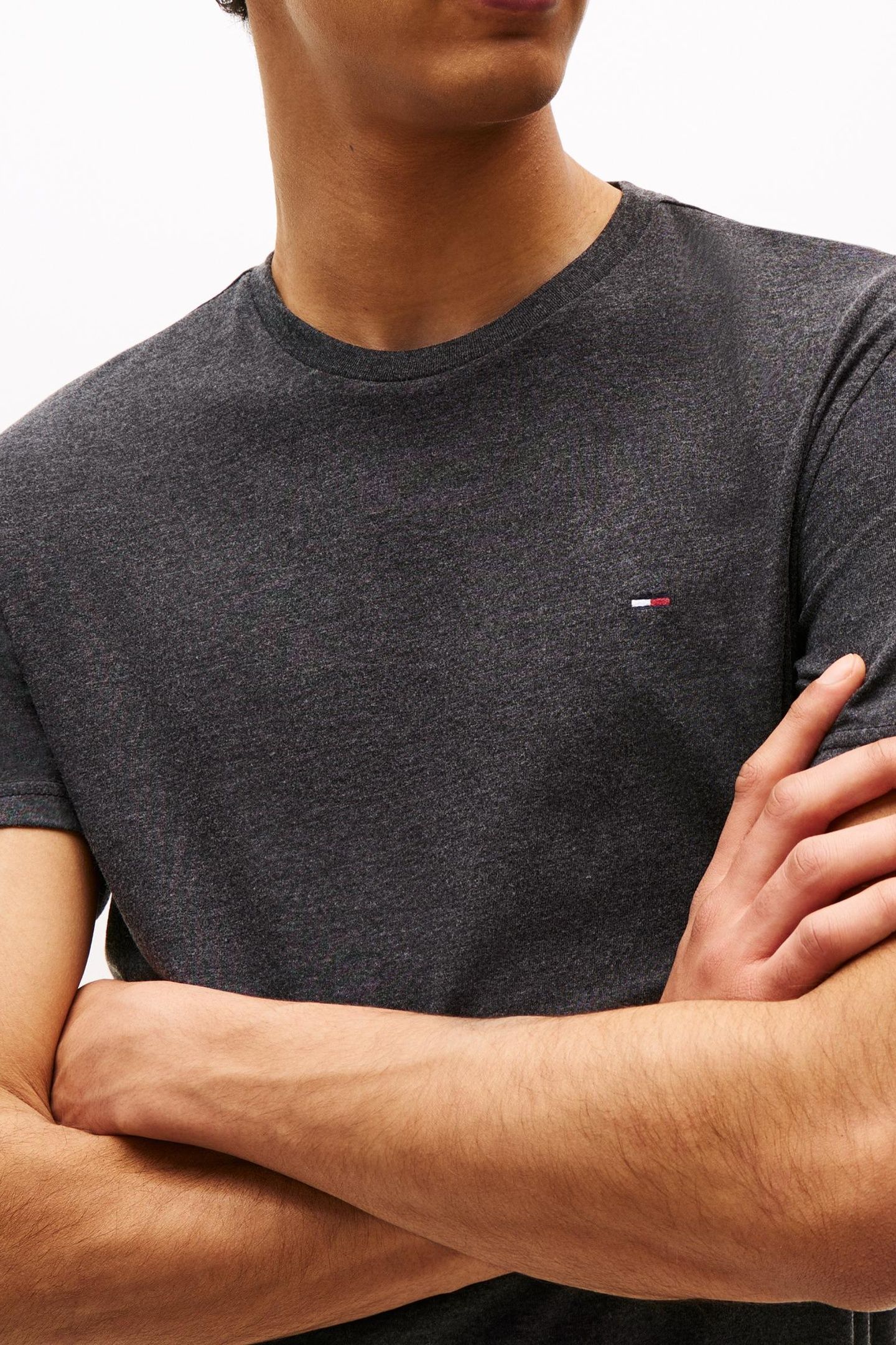 HEATHERED XSLIM JASPER SHIRT BLACK 4