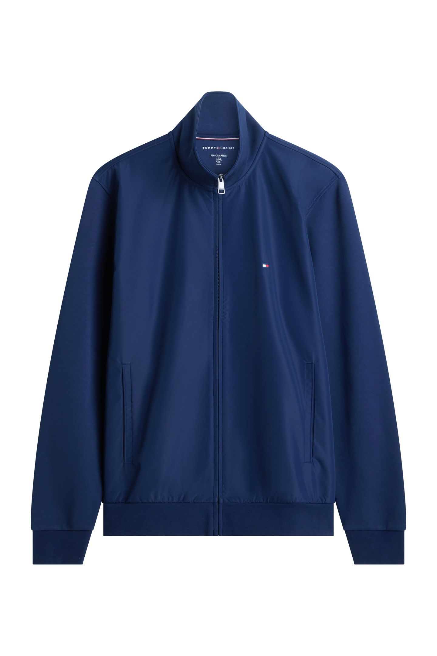 ESSENTIAL INTECHNO MIX ZIP THRU CARBON NAVY 3