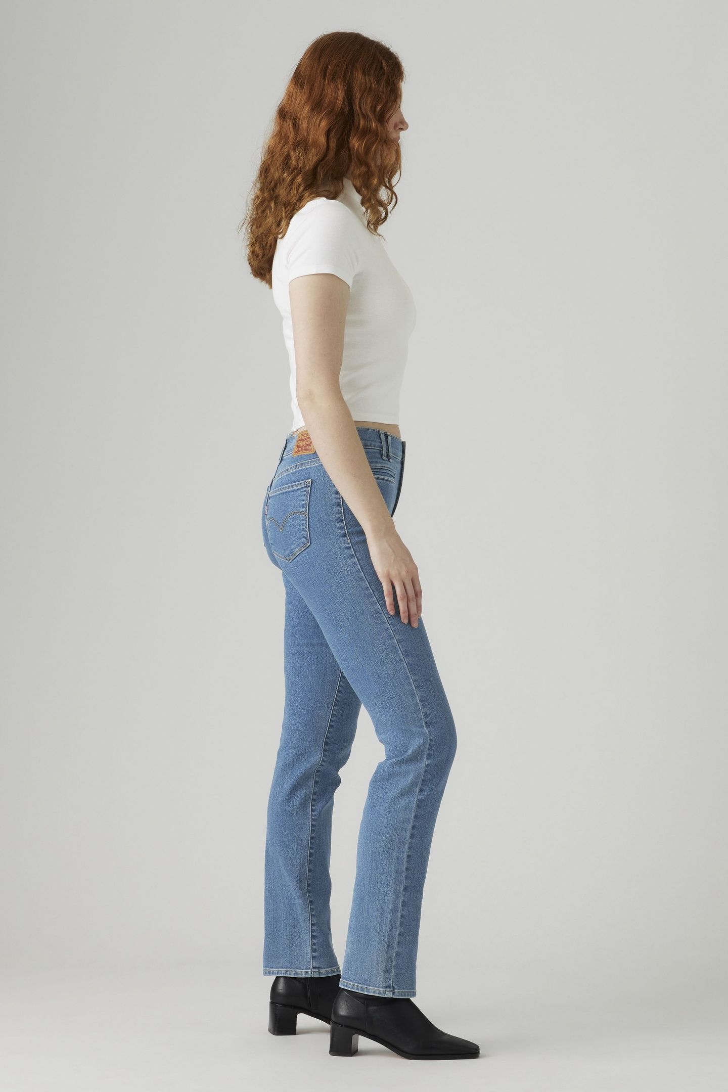 314™ SHAPING TAILORED STRAIGHT JEANS BLUE 4
