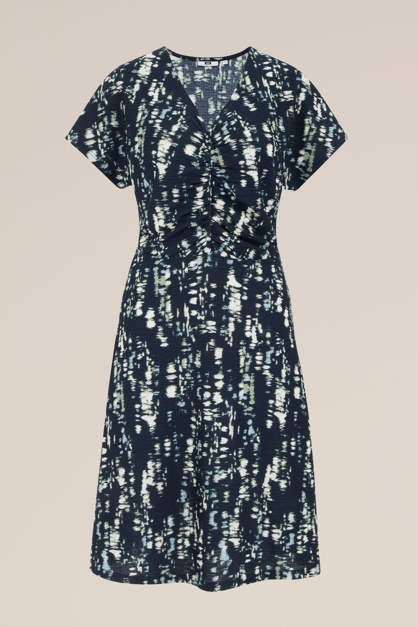 DRESS MID LENGTH NAVY BLUE 4