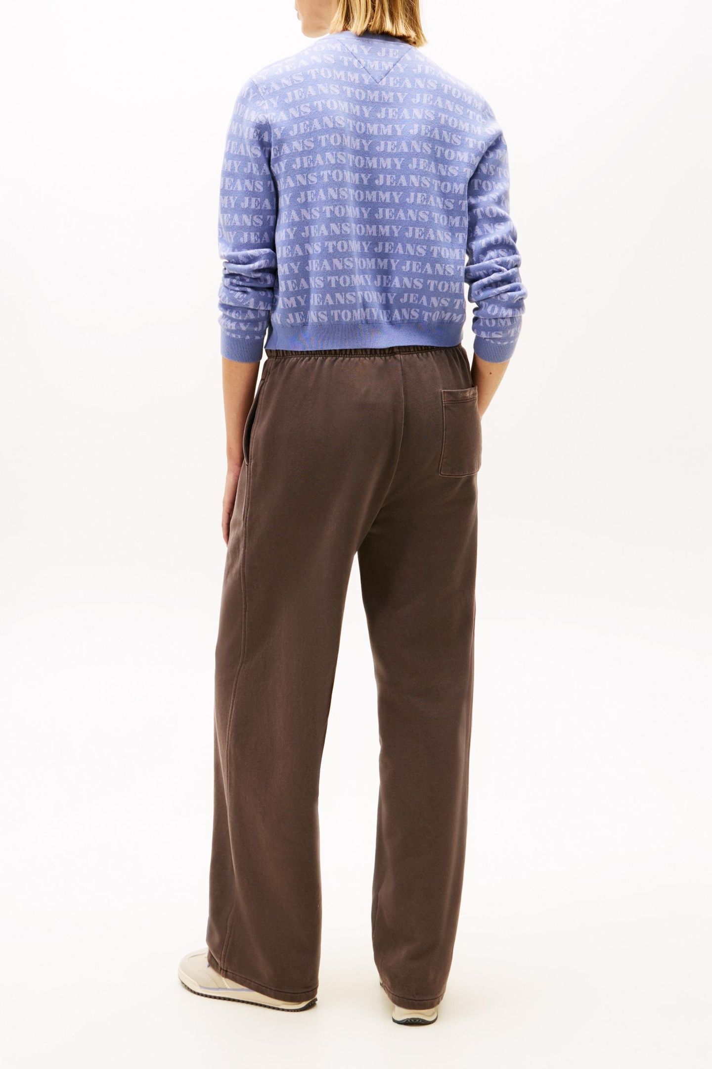 WIDE LEG SWEATPANTS BLACK WALNUT 4
