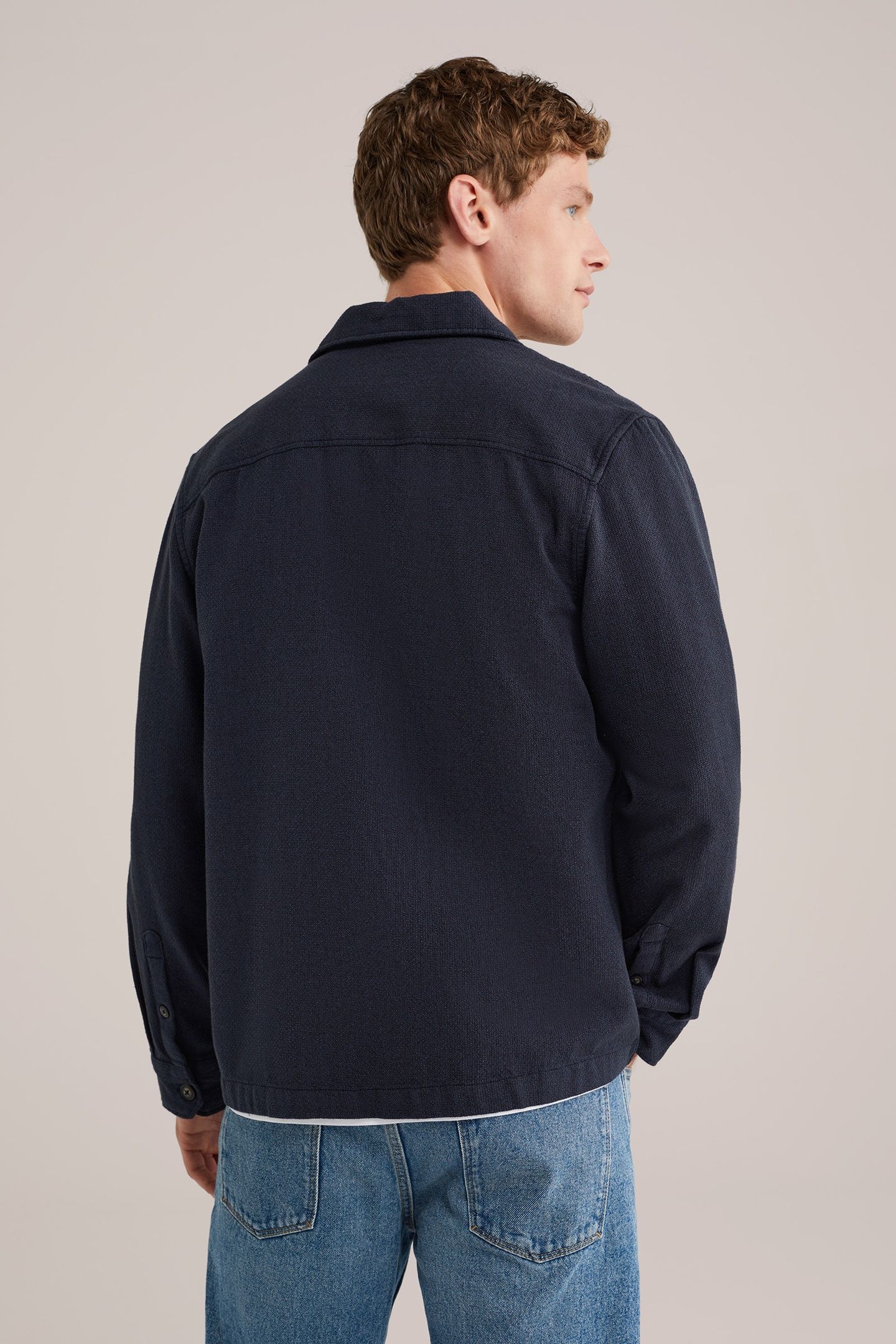OVERSHIRT NAVY BLUE 2