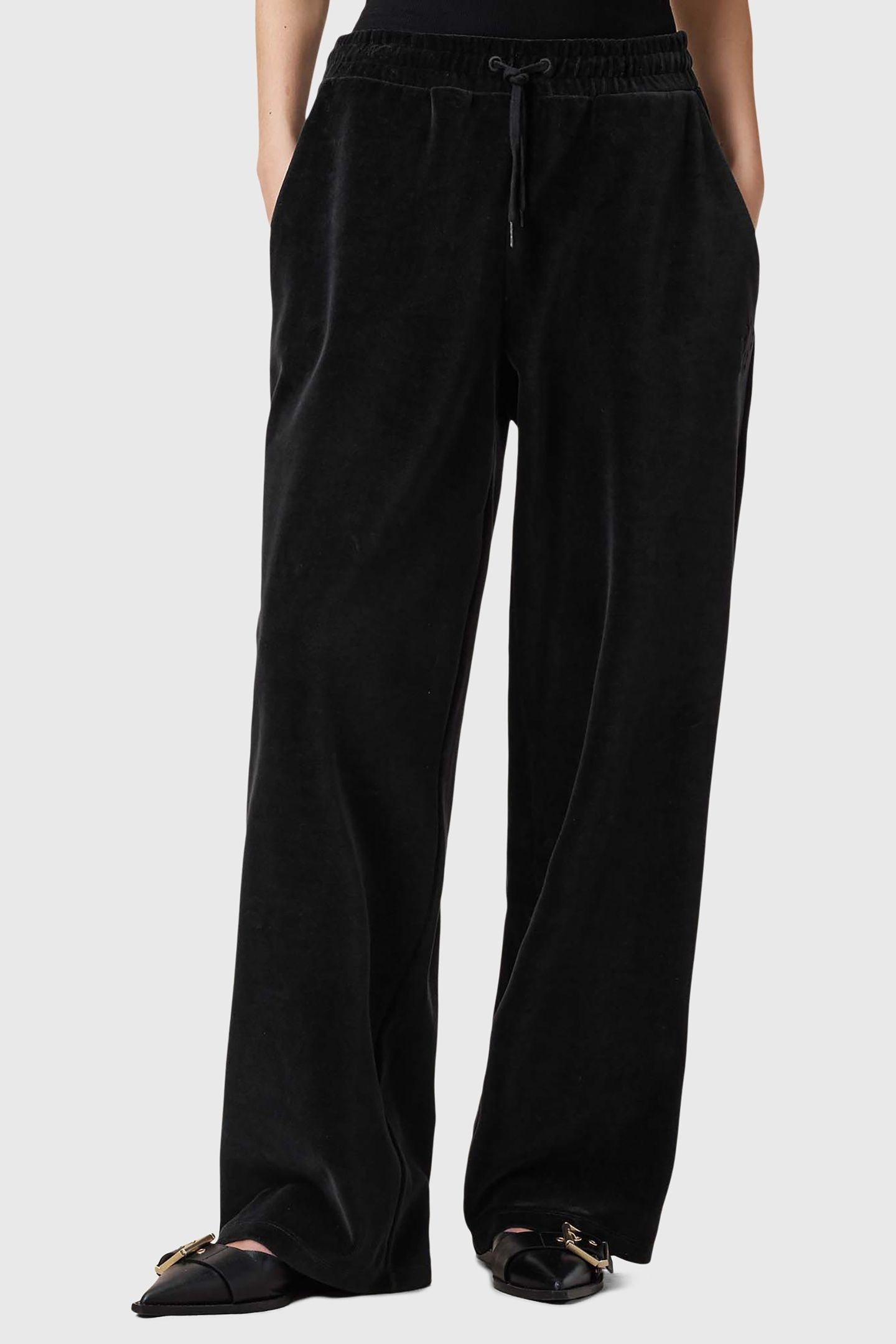 VIN VELVET SWEATPANT BLACK 3
