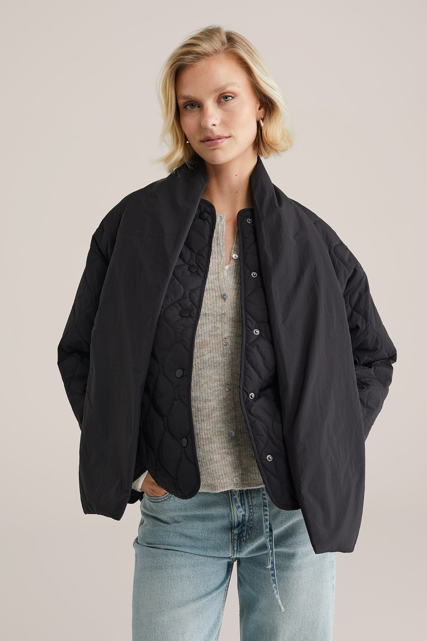 JACKET NORMAL LENGTH BLACK 1