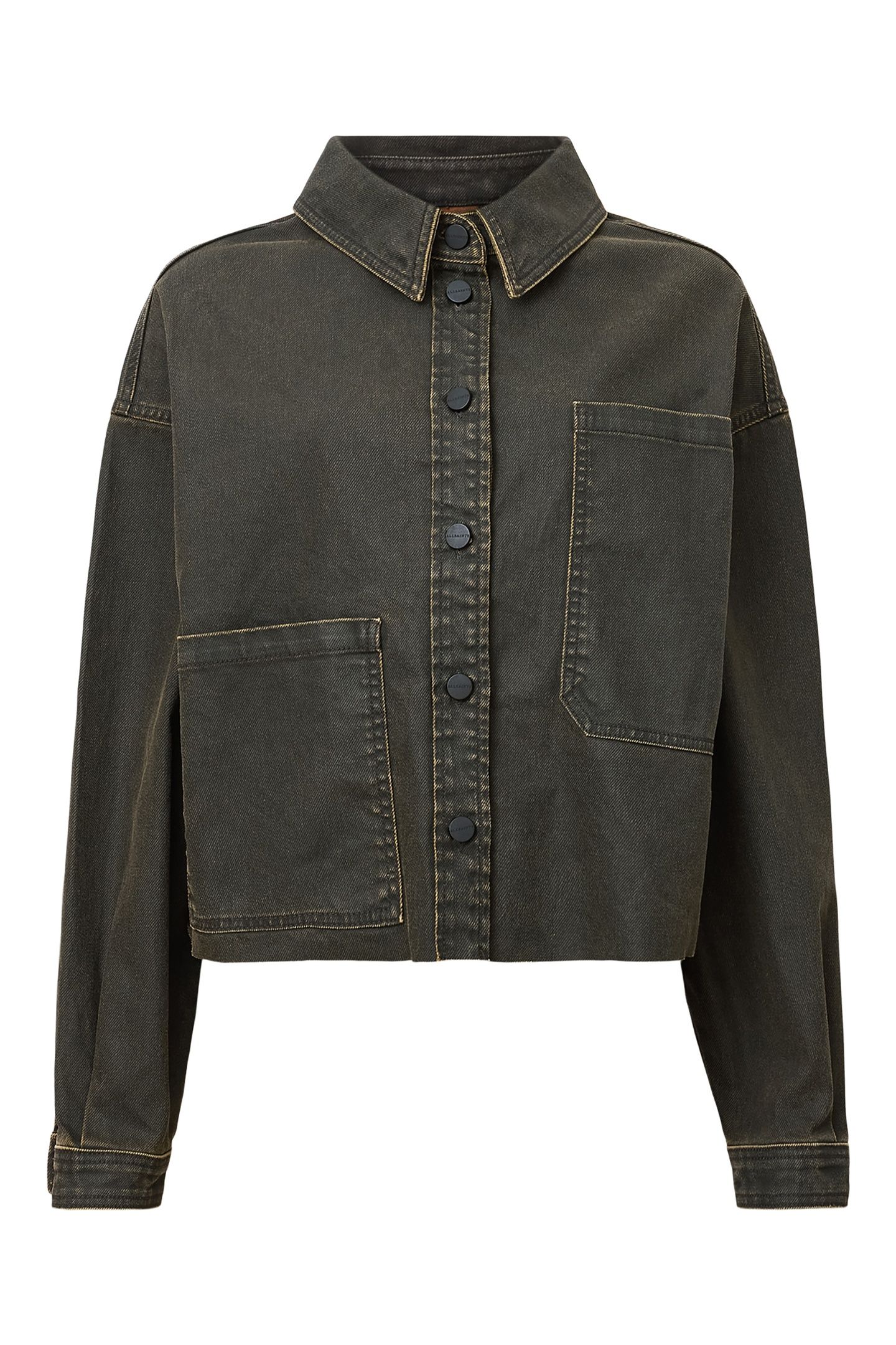 NICKY DENIM SHACKET GOLDEN BLACK 6