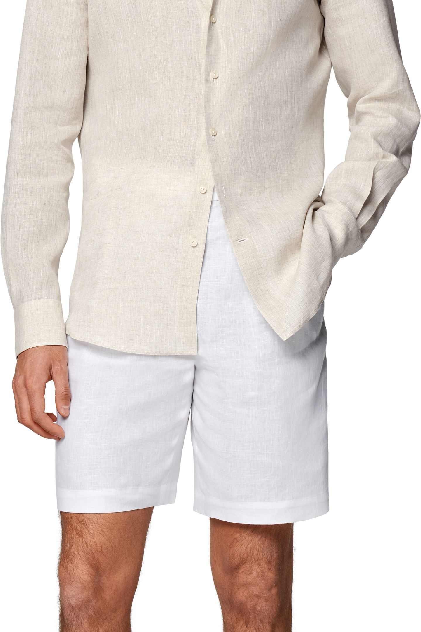 MIRA SHORTS WHITE 2