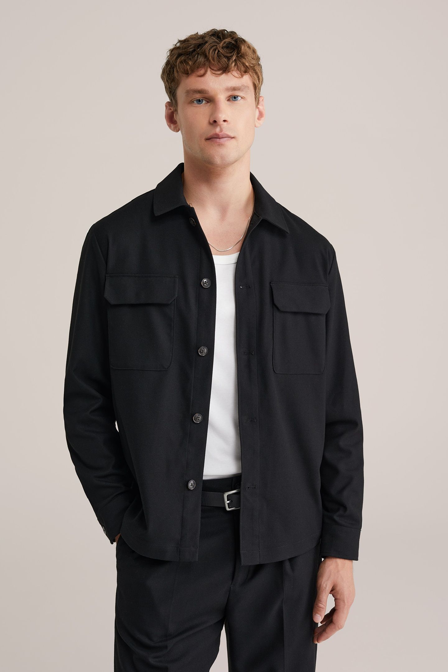 OVERSHIRT BLACK 1