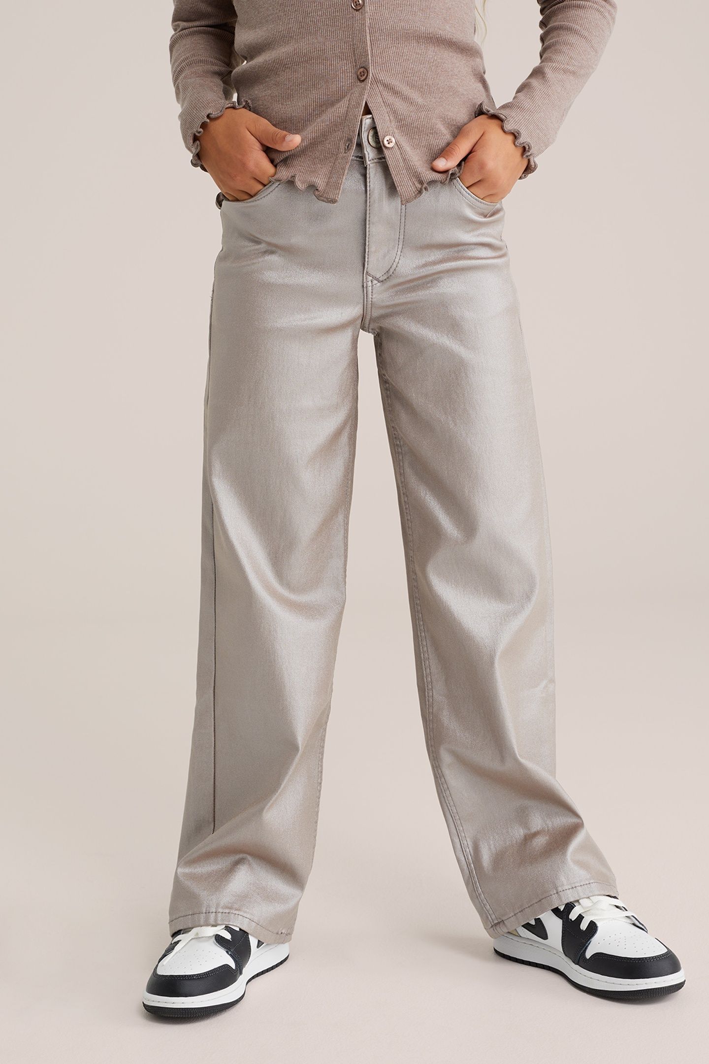 5-POCKET HIGH RISE LIGHT PINK 1