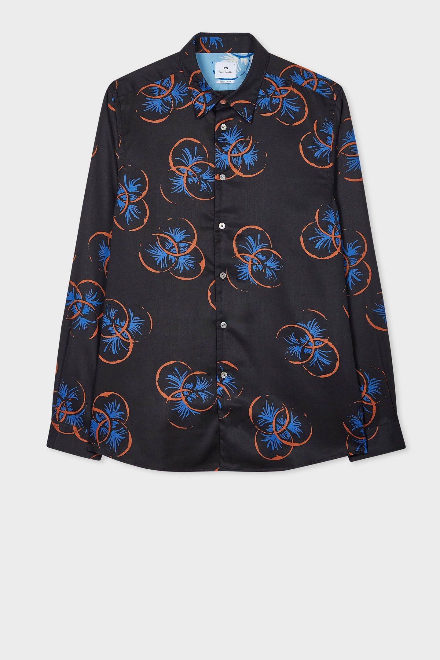 LS REGULAR FIT SHIRT VERY DARK NAVY 1