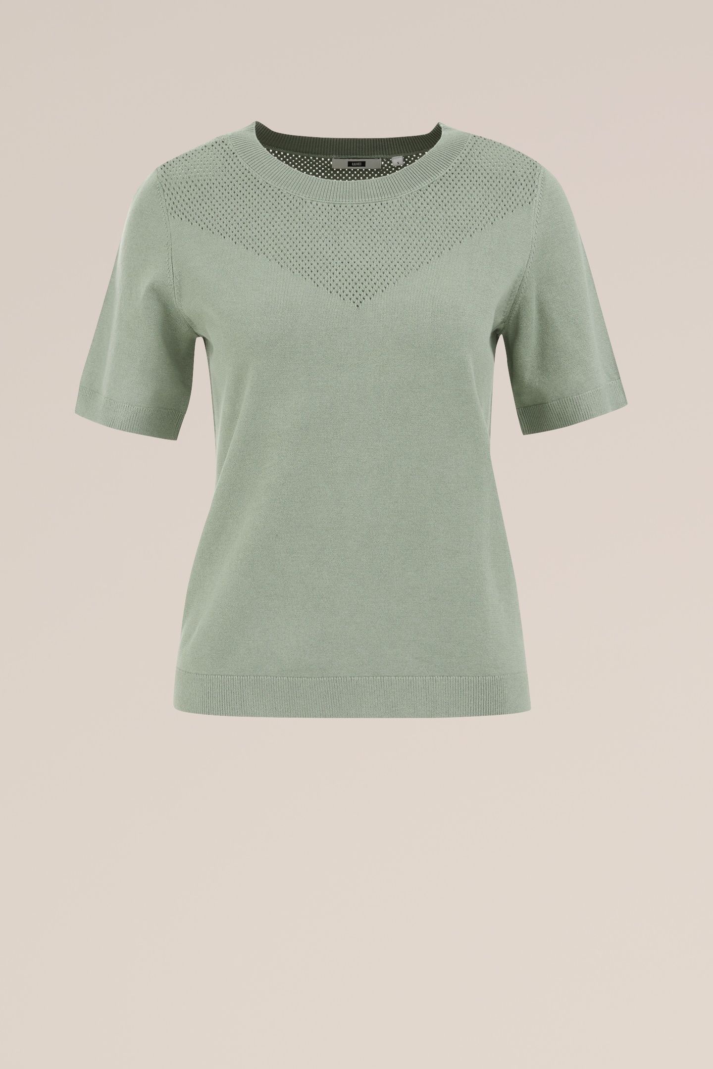KNITTED PULLOVER LIGHT GREEN 4