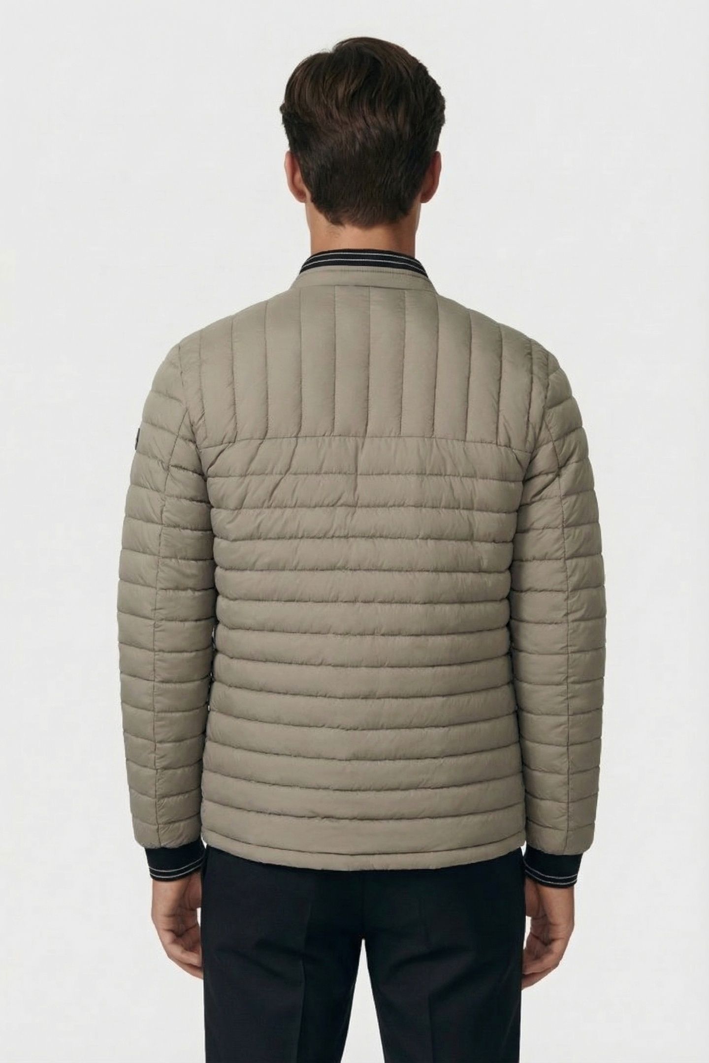 JACKET SHORT FIT PADDED LIGHT ARMY 2
